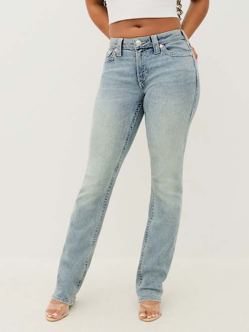 Women's Billie Mid Rise Straight Jean