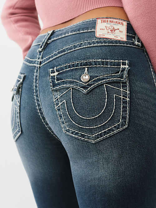 Women's Plus Jennie Mid Rise Super T Curvy Skinny Jean