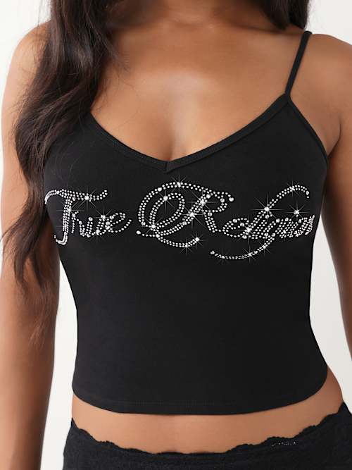 Women's Crystal Cami Tank Top
