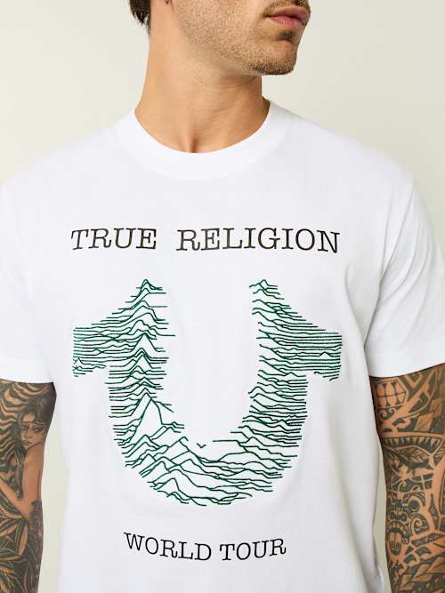 ВЫШИТАЯ ФУТБОЛКА В ВИДЕ РАДИОВОЛНОВОЙ ПОДКОВЫ