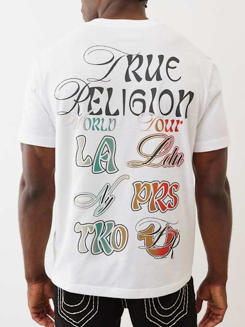 ФУТБОЛКА С ГРАФИЧЕСКИМ РИСУНКОМ OMBRE WORLD TOUR