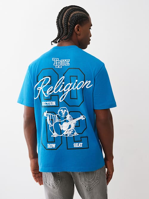 УНИВЕРСИТЕТСКАЯ ФУТБОЛКА С НАШИВКОЙ БУДДЫ