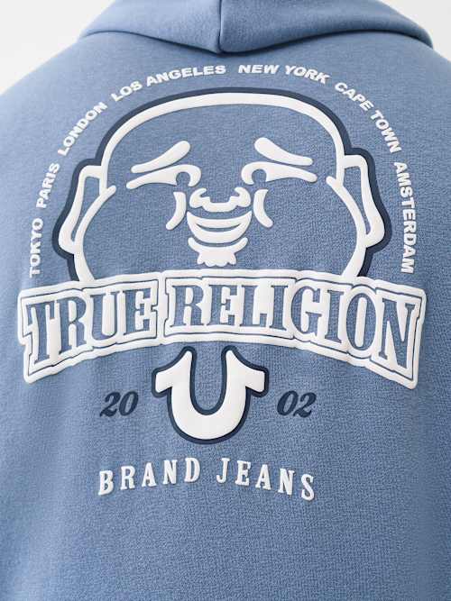 ТОЛСТОВКА НА МОЛНИИ С ИЗОБРАЖЕНИЕМ БУДДЫ ВОСХОДА СОЛНЦА