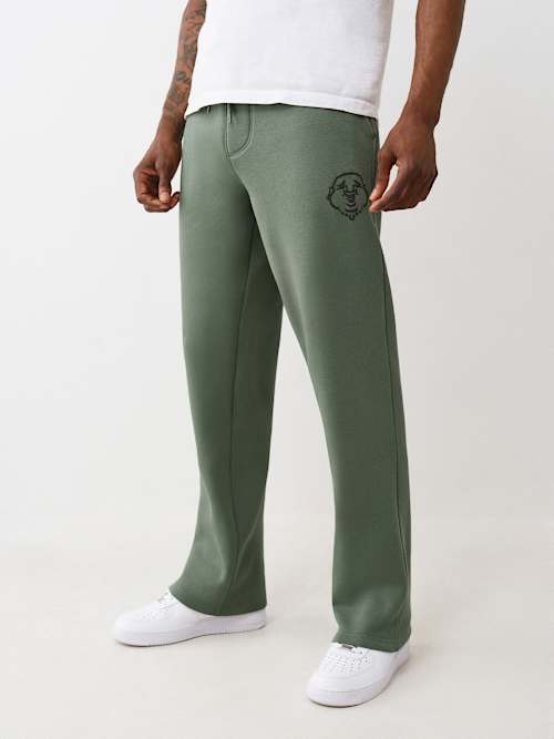 СПОРТИВНЫЕ БРЮКИ С ПРЯМЫМИ ШТАНИНАМИ ОТ DIAMOND BUDDHA