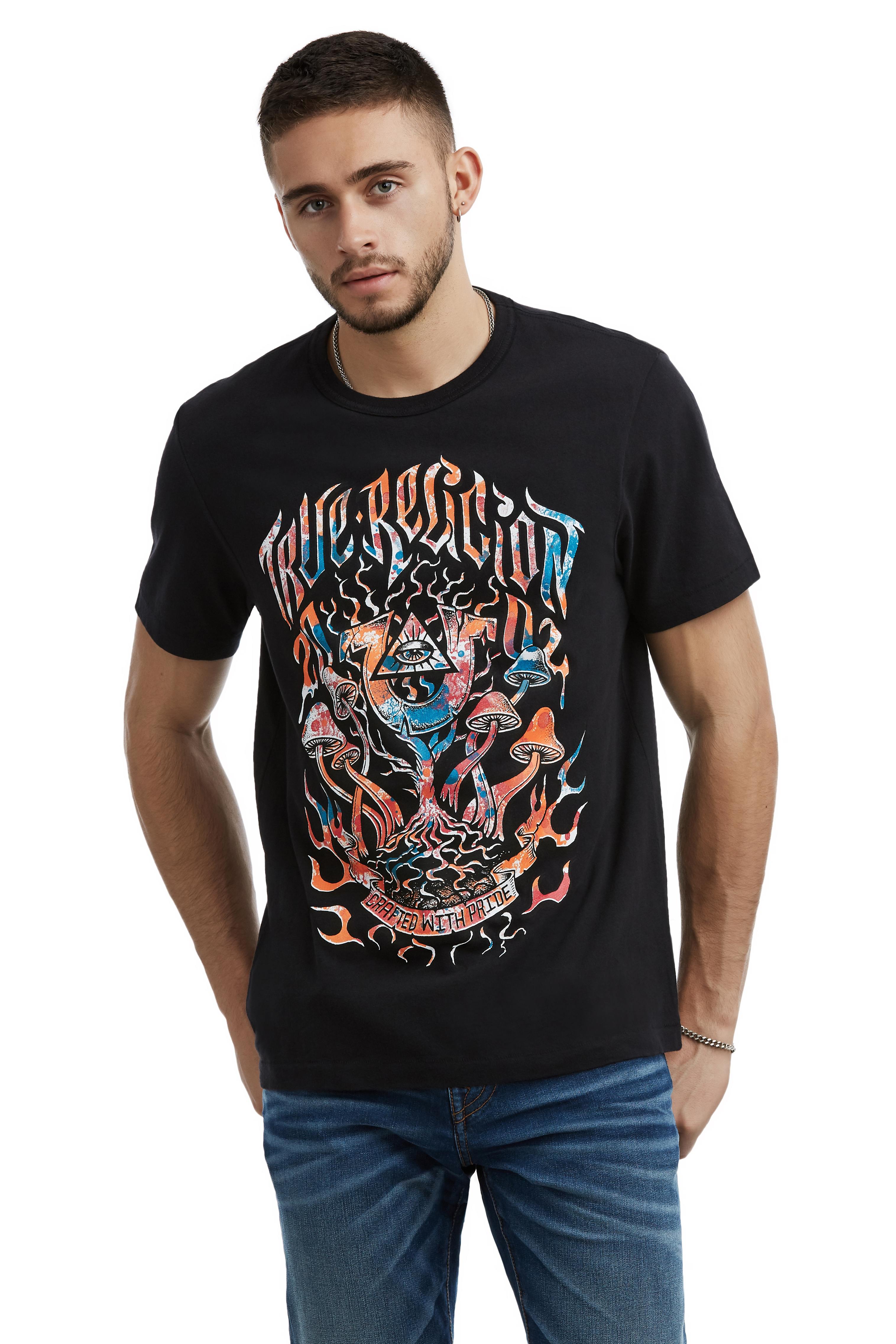 MENS PSYCHEDELIC GRAPHIC TEE