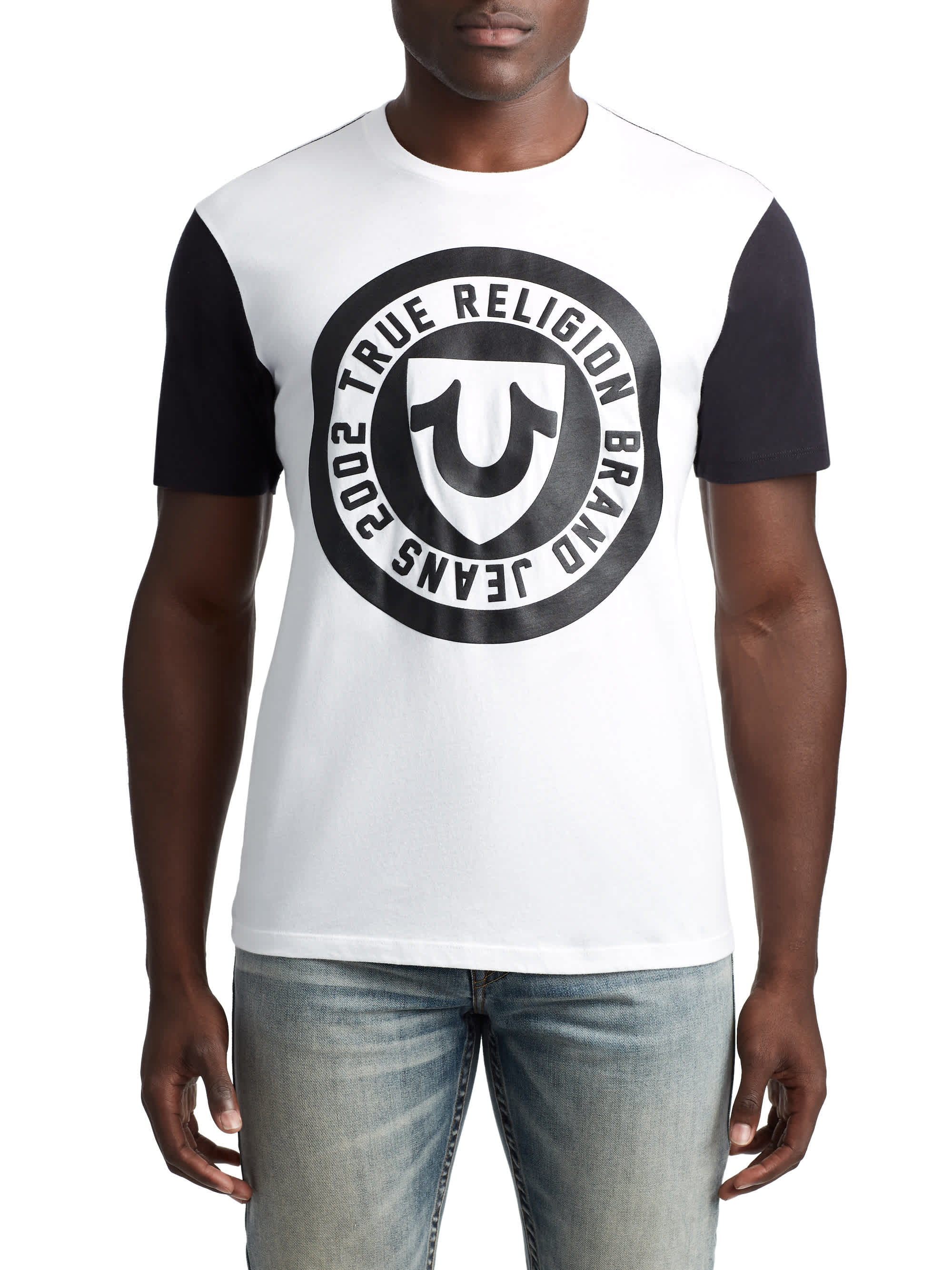 MENS CREST FOOTBALL GRAPHIC TEE