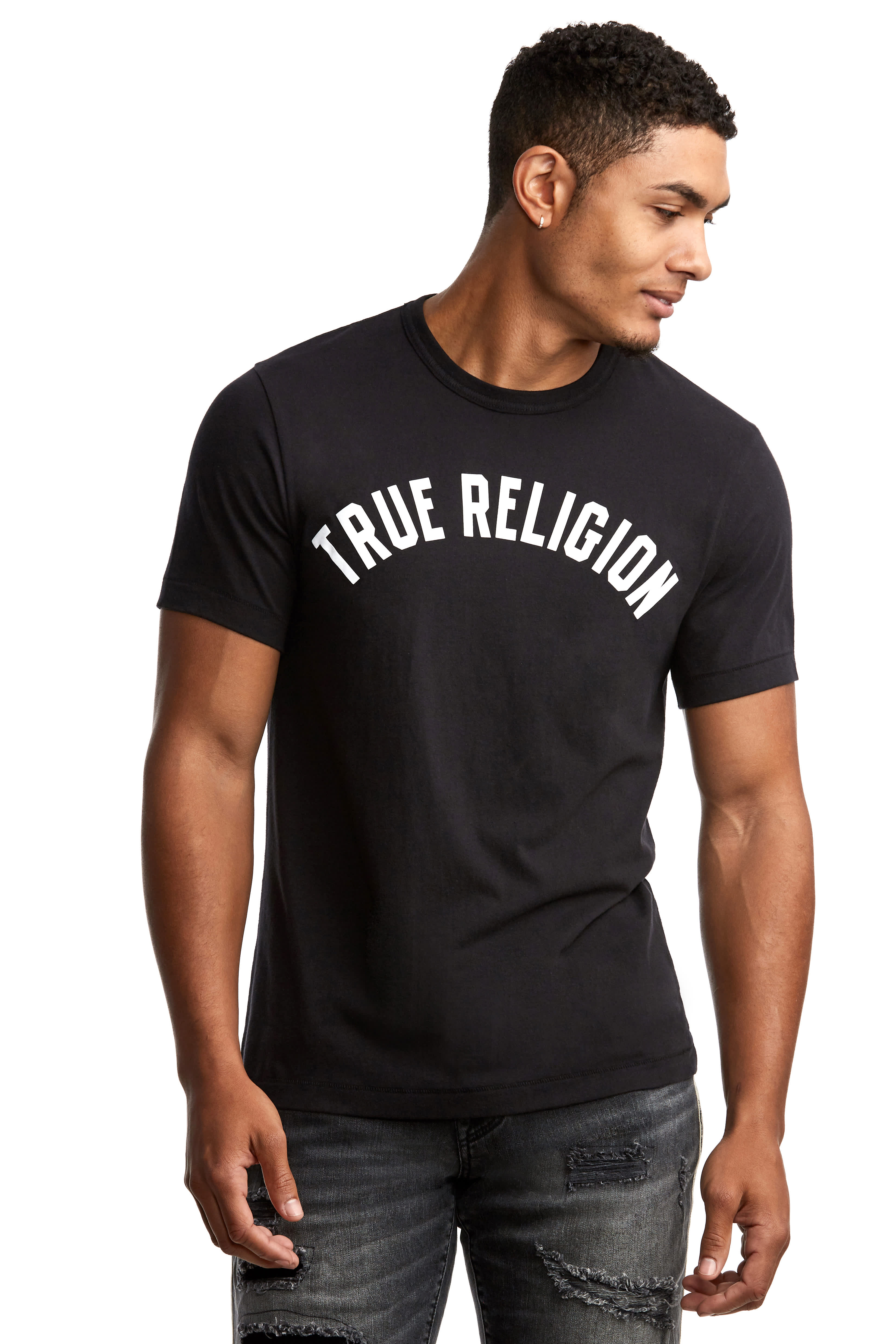 MENS CURVED TR TEE