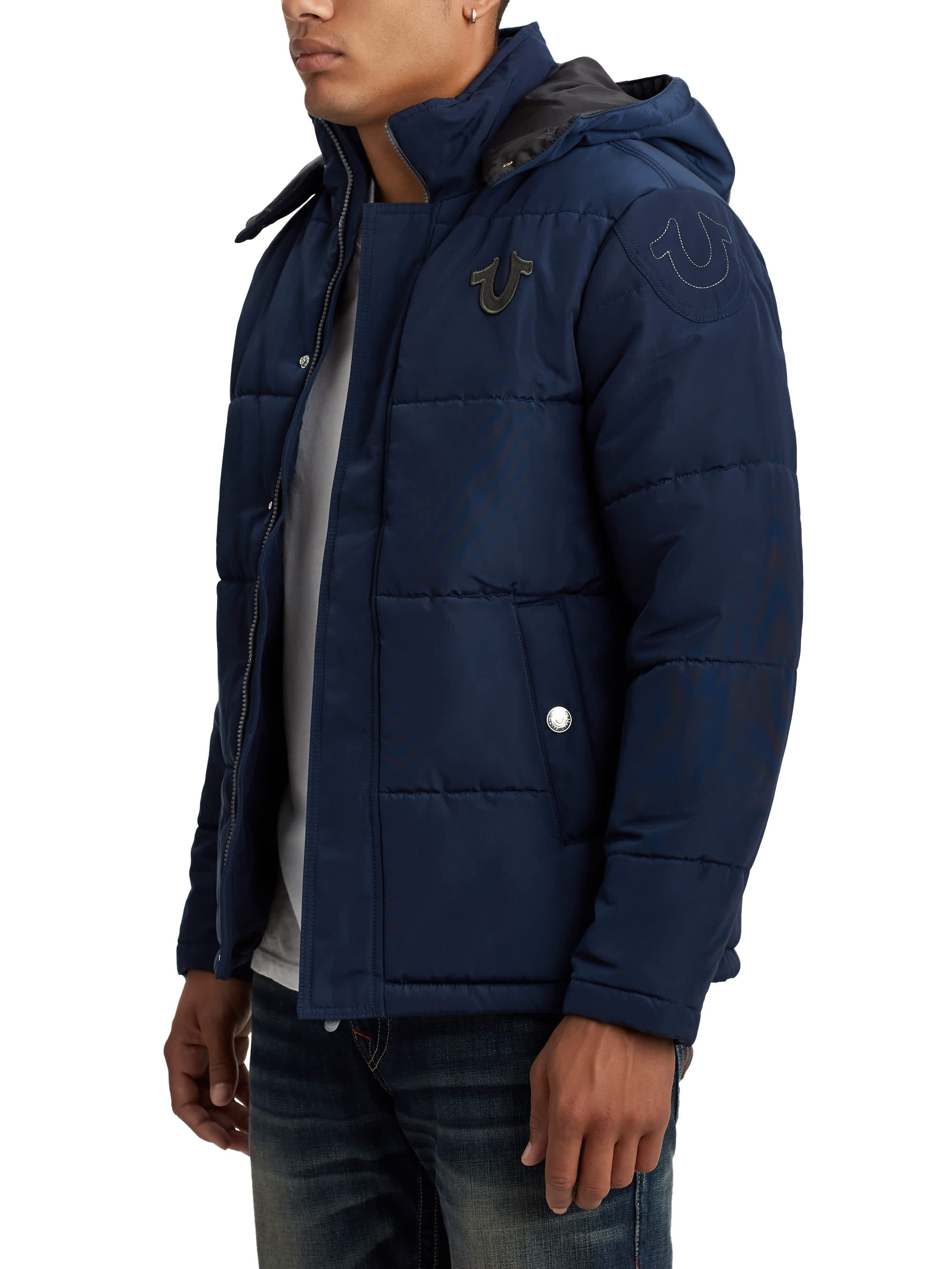 True religion puffer shops jacket men