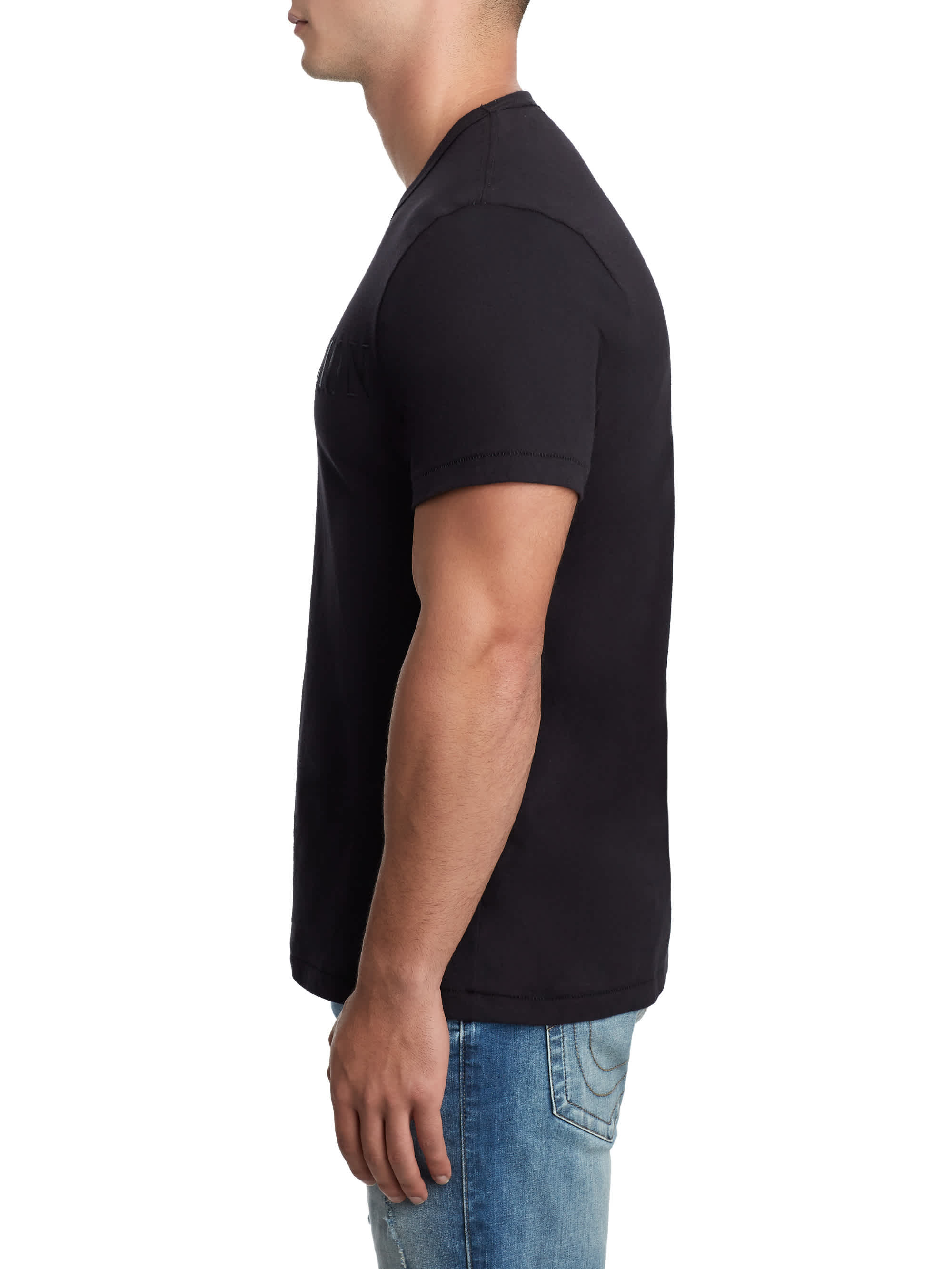 MENS EMBROIDERED LOGO TEE
