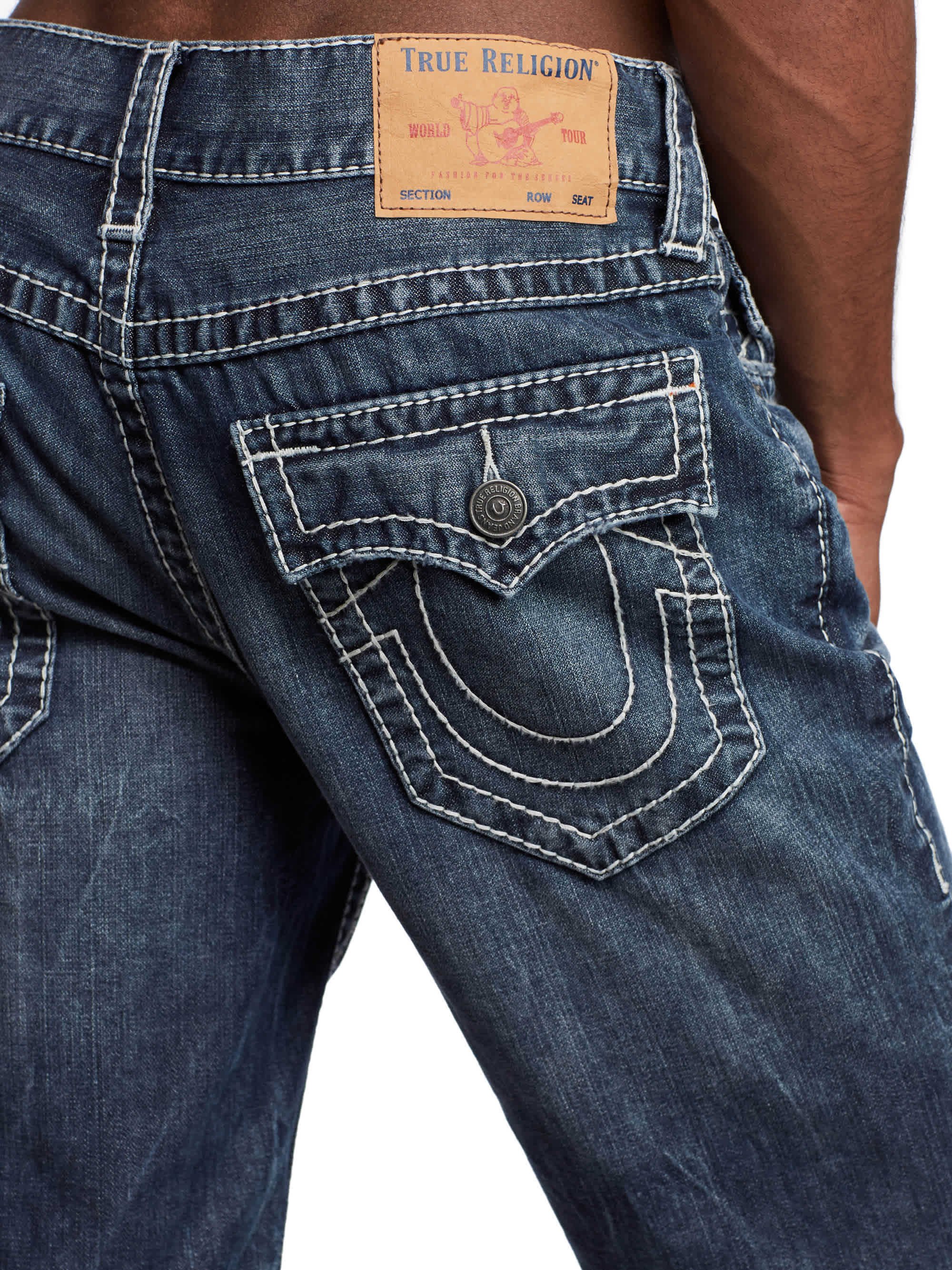 Blue true religion shorts sales