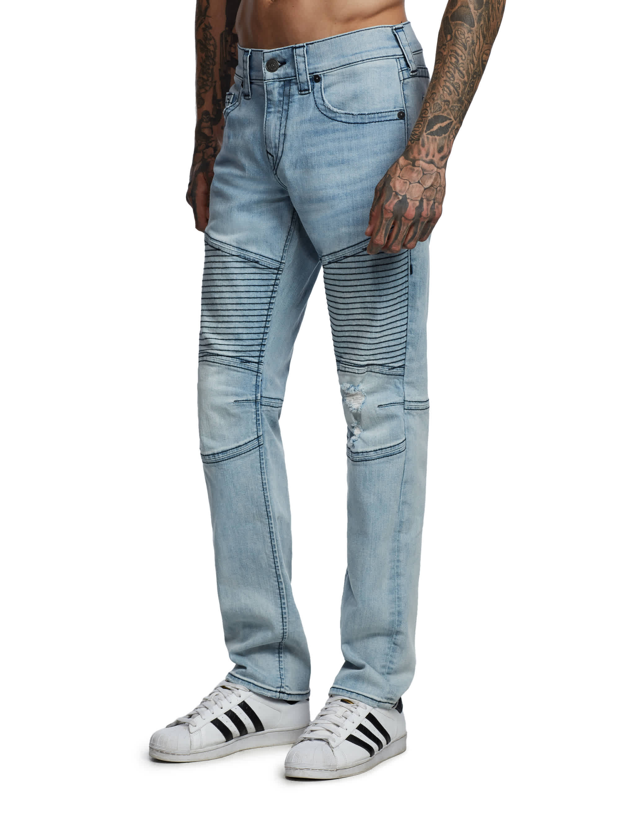 True Religion Rocco Moto Jeans