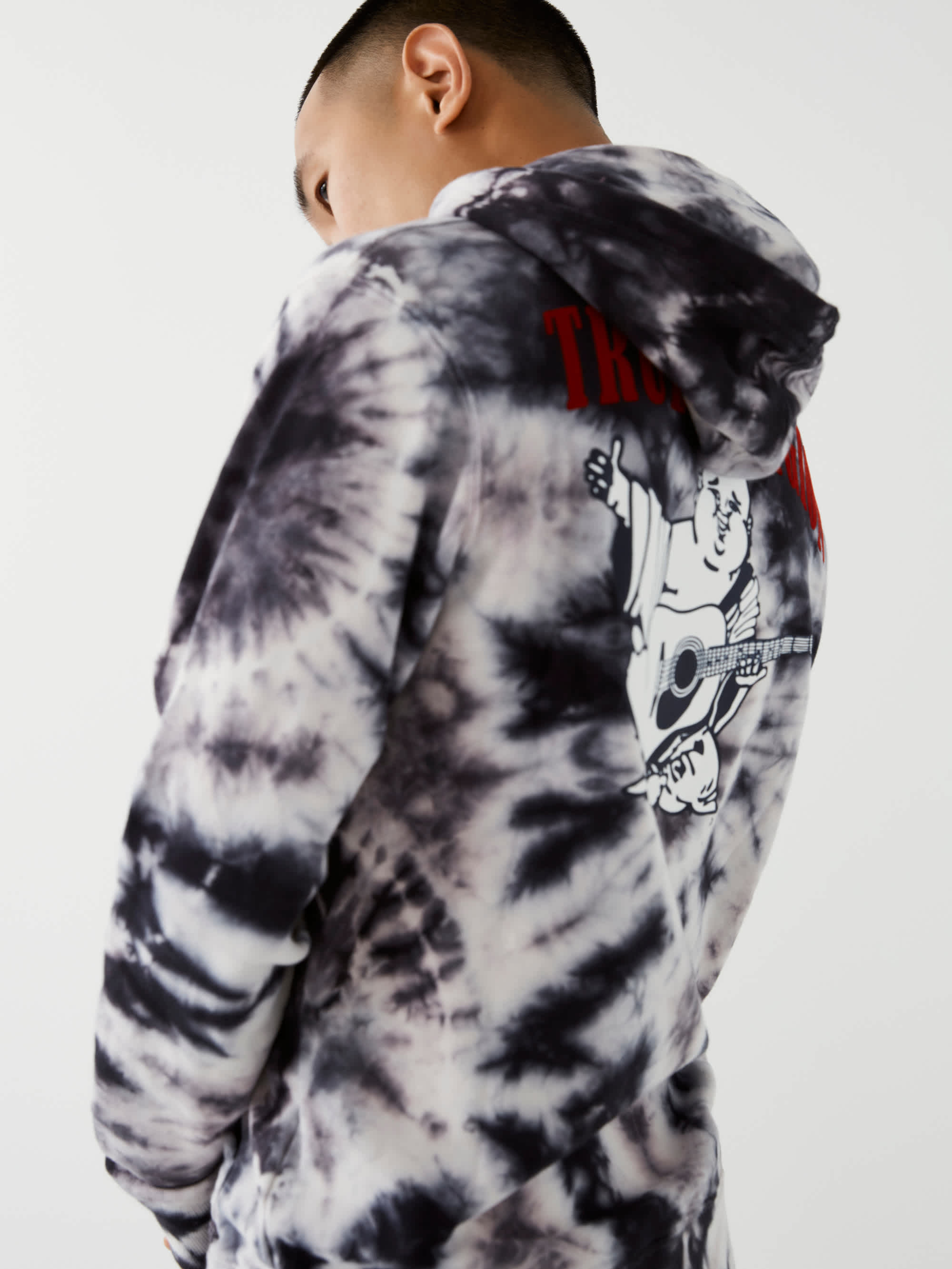 TIE DYE LOGO HOODIE