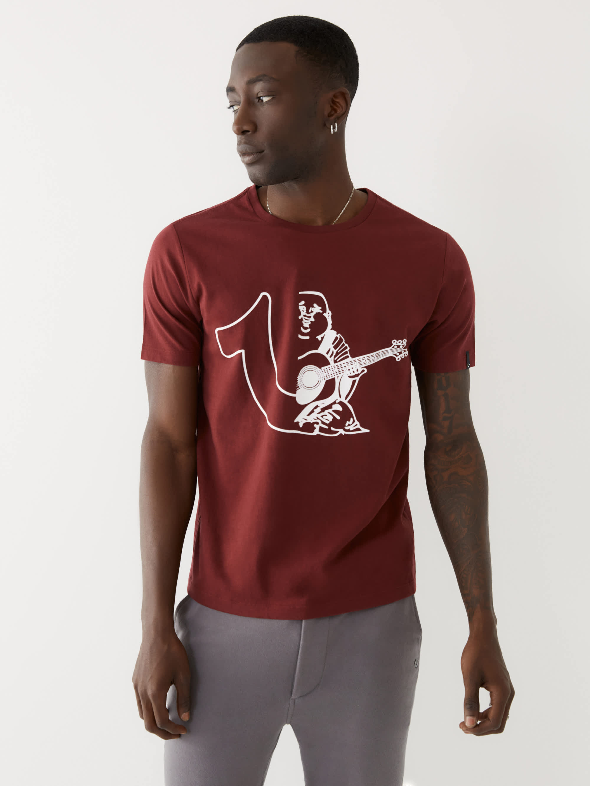 SPLIT LOGO TEE