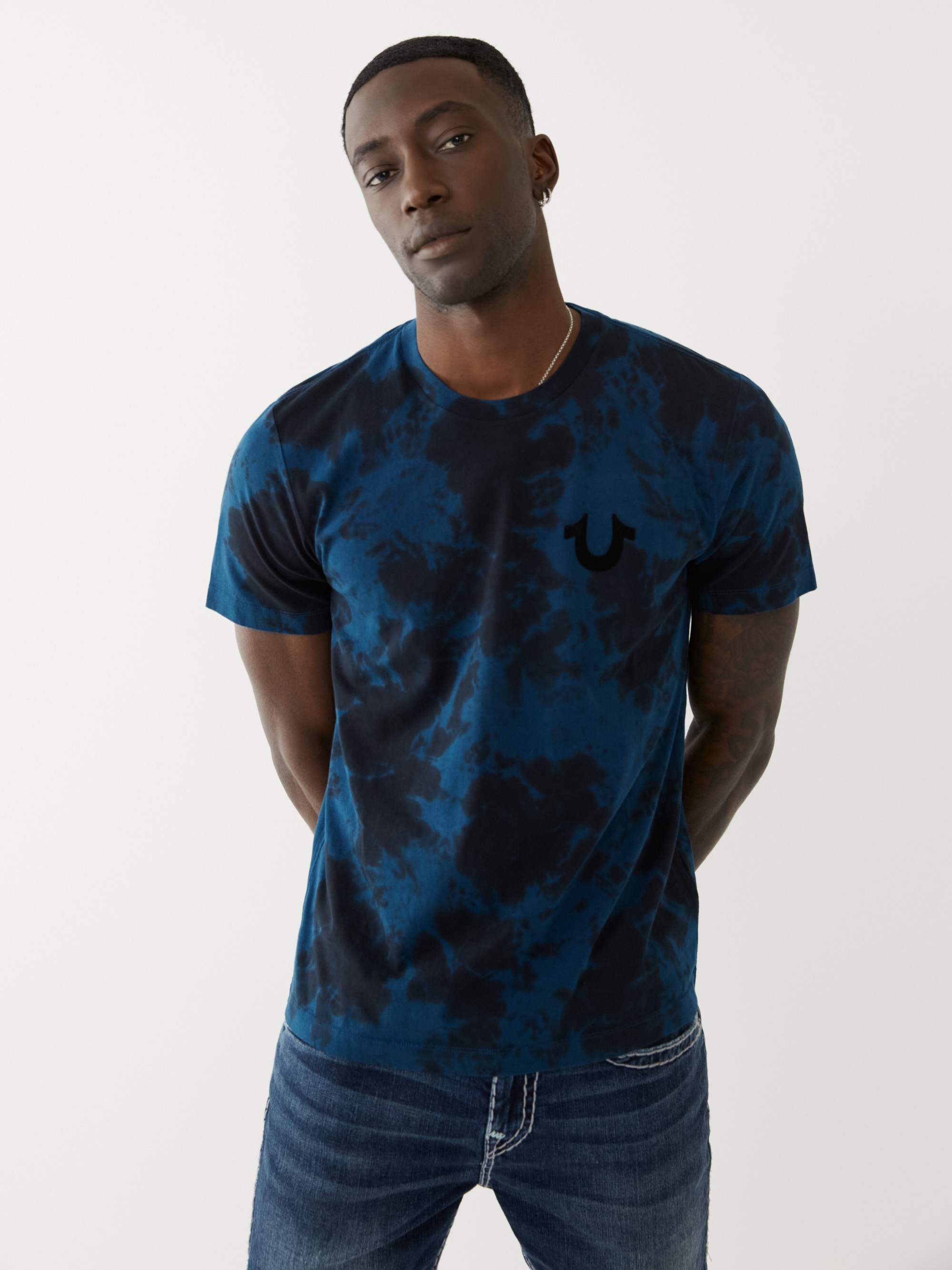 TIE DYE LOGO TEE