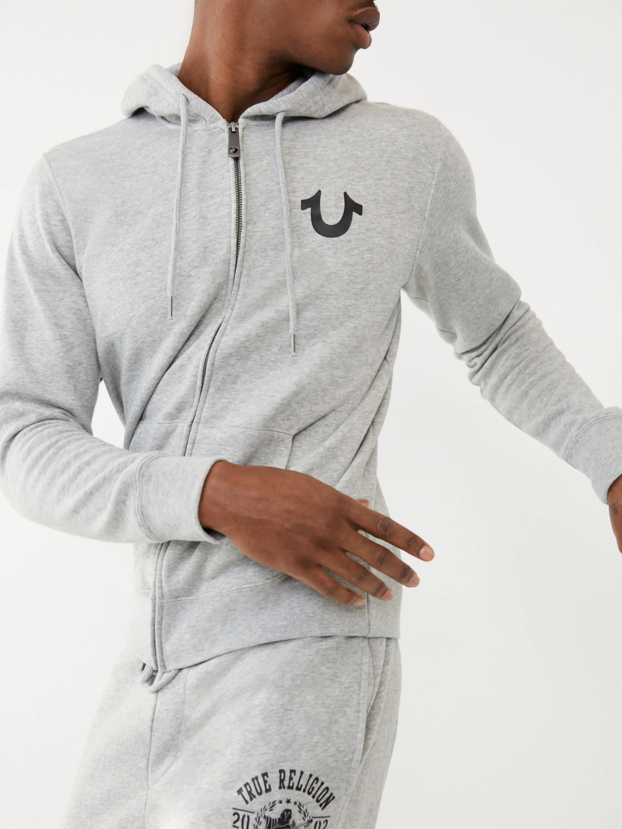 LOGO ZIP HOODIE