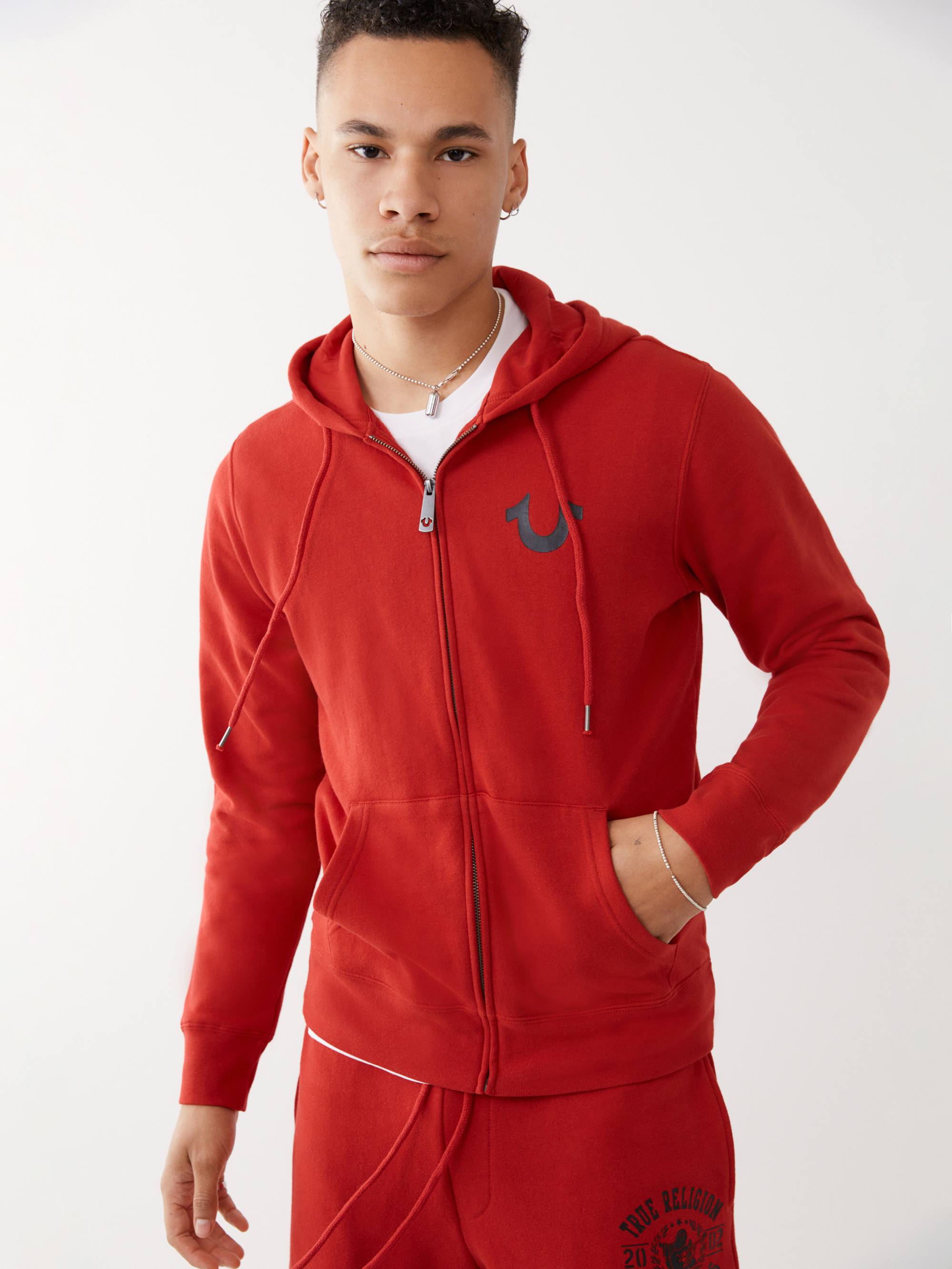 LOGO ZIP HOODIE