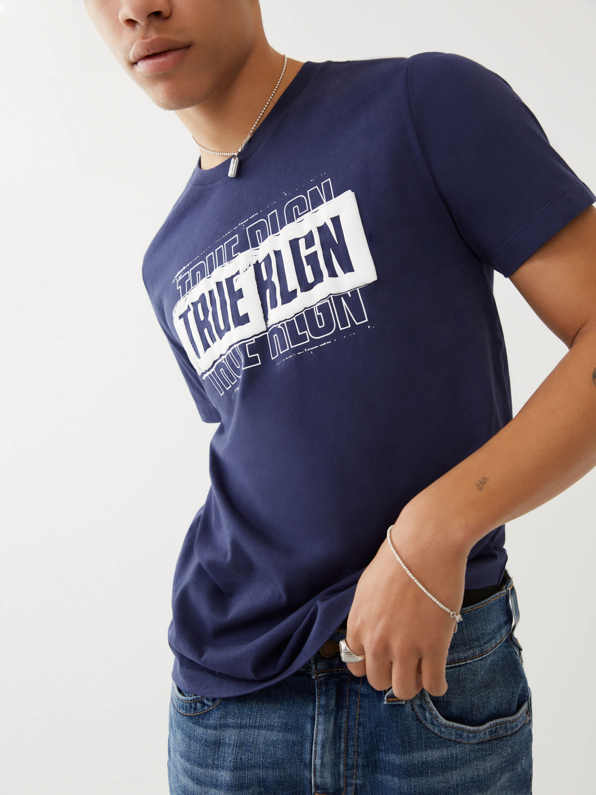 TRIPLE LOGO TEE