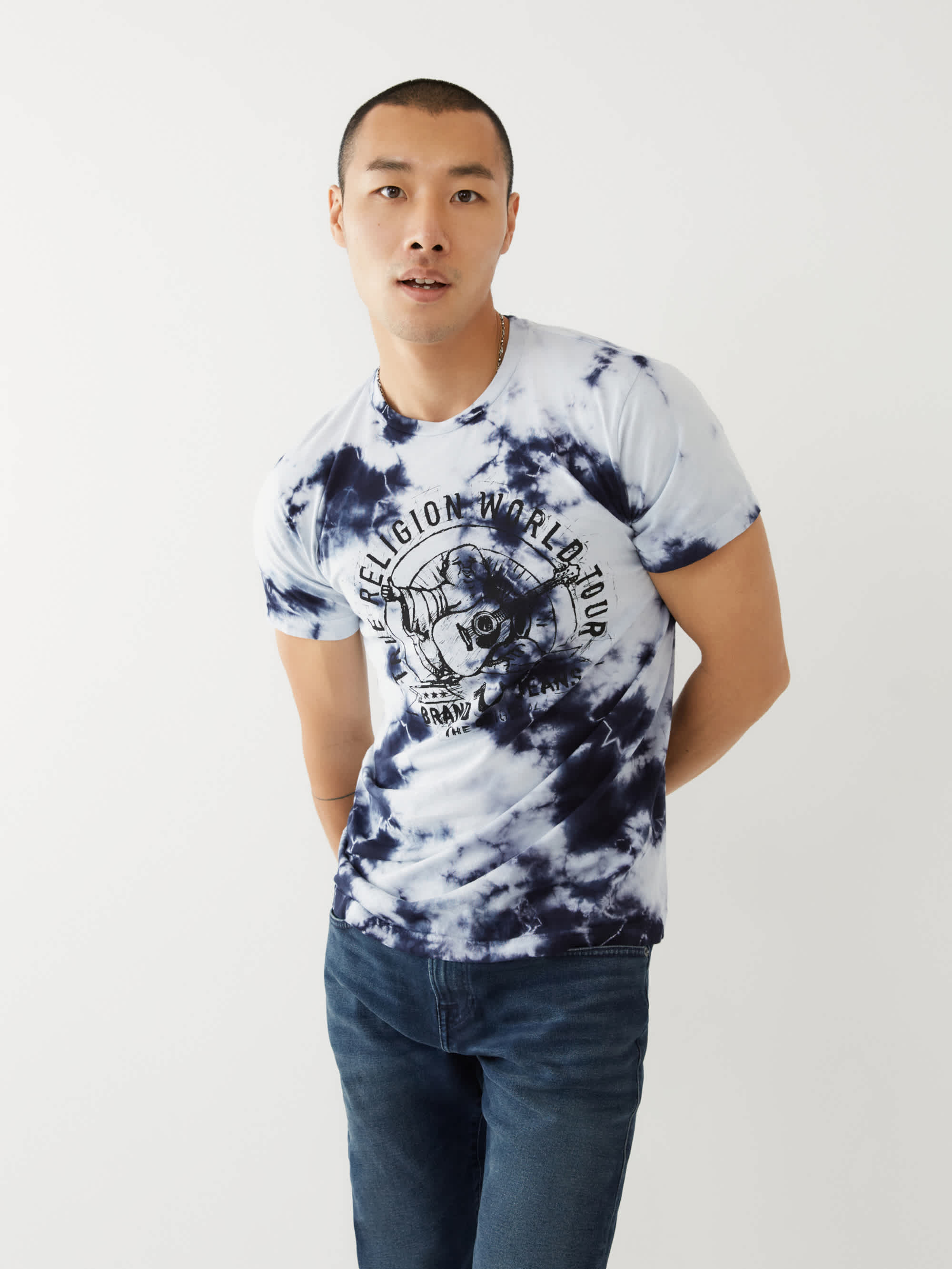 TIE DYE BUDDHA TEE