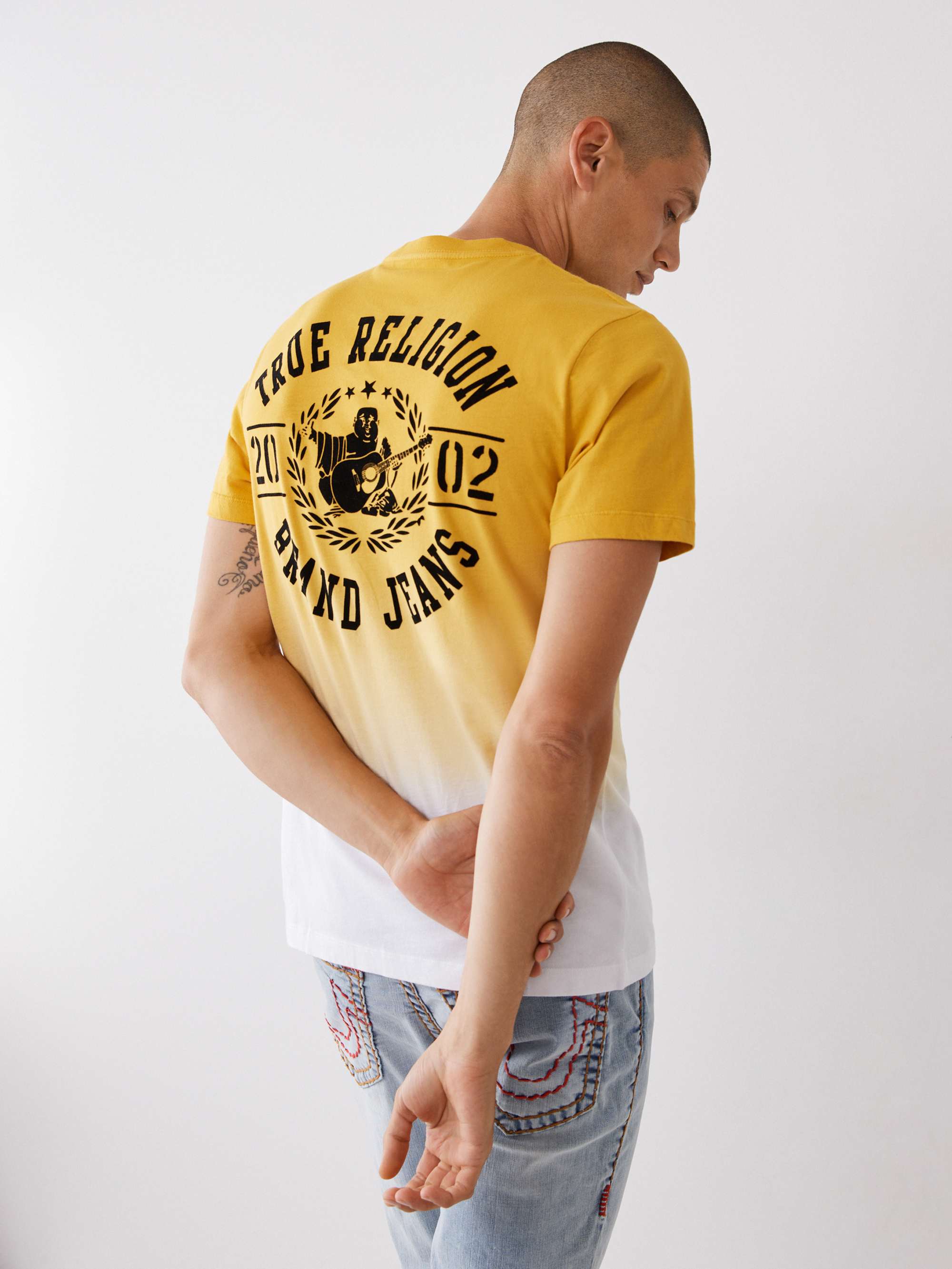 OMBRE LOGO TEE