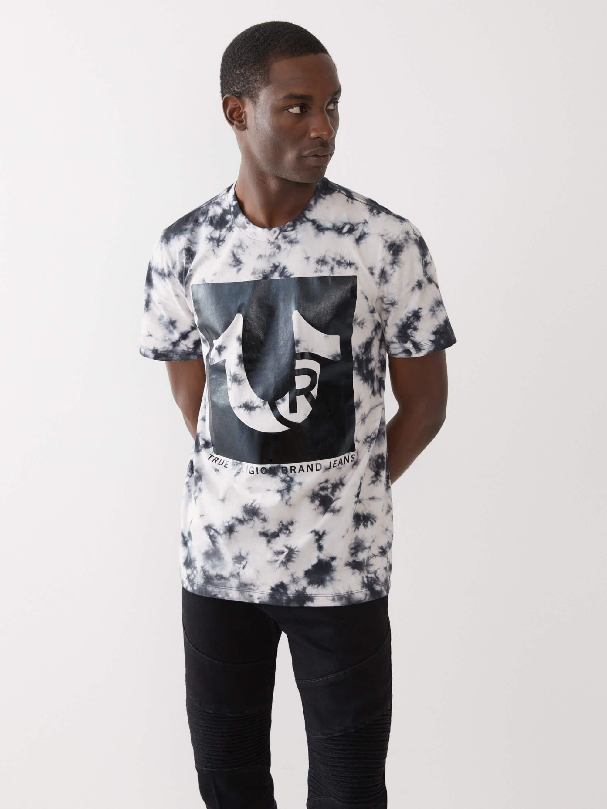 TIE DYE LOGO TEE