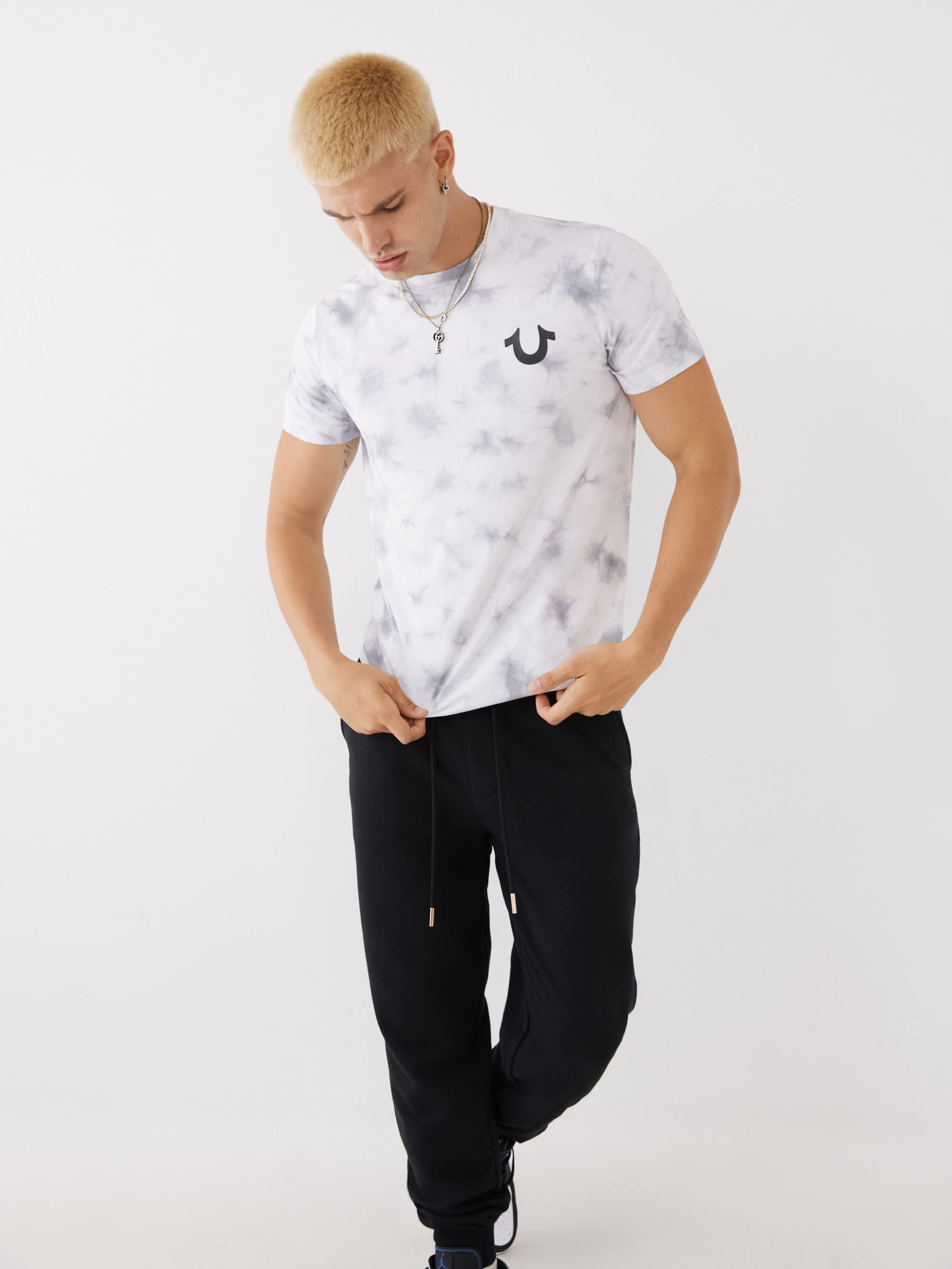 TIE DYE LOGO TEE