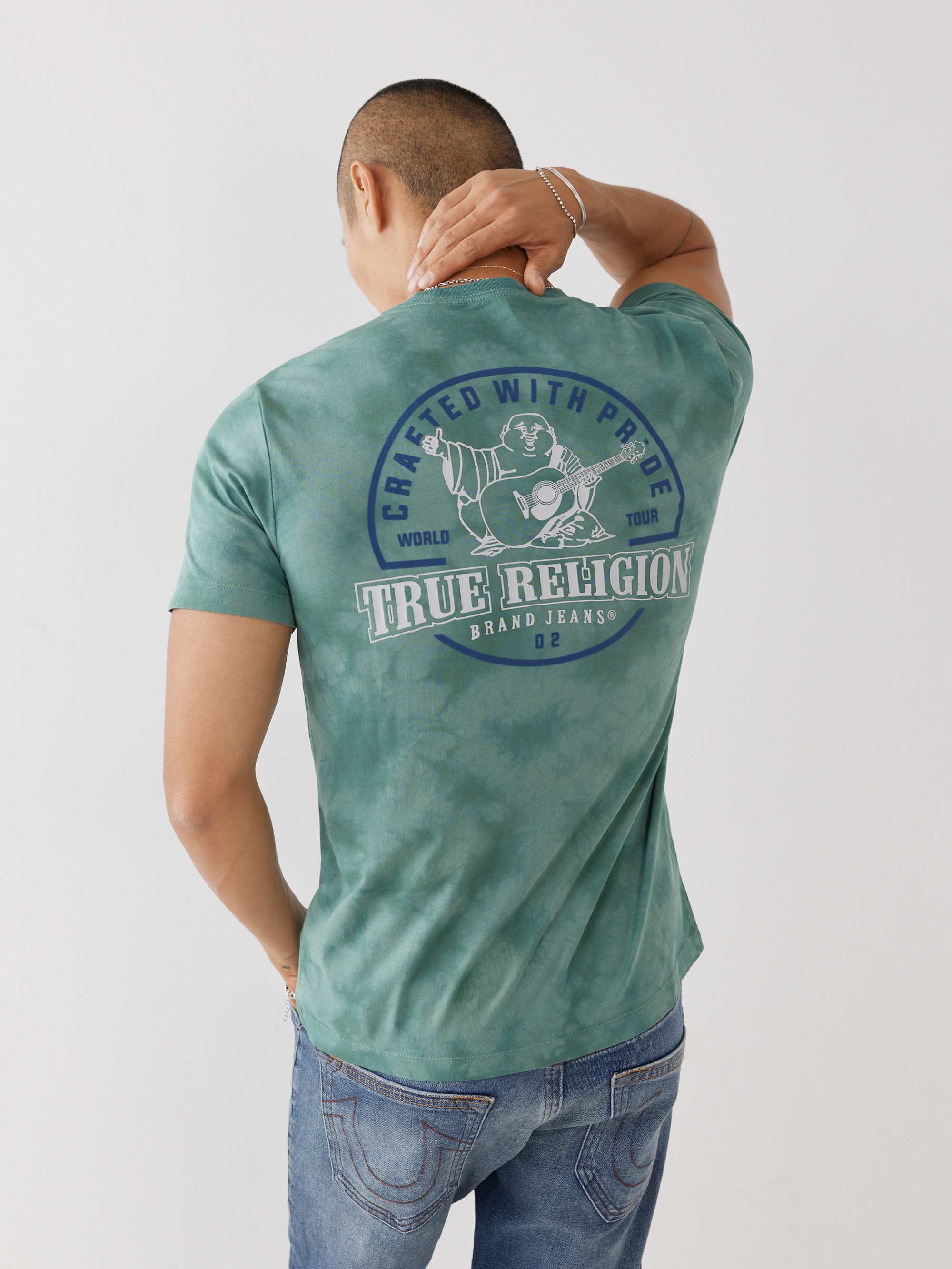 TIE DYE LOGO TEE