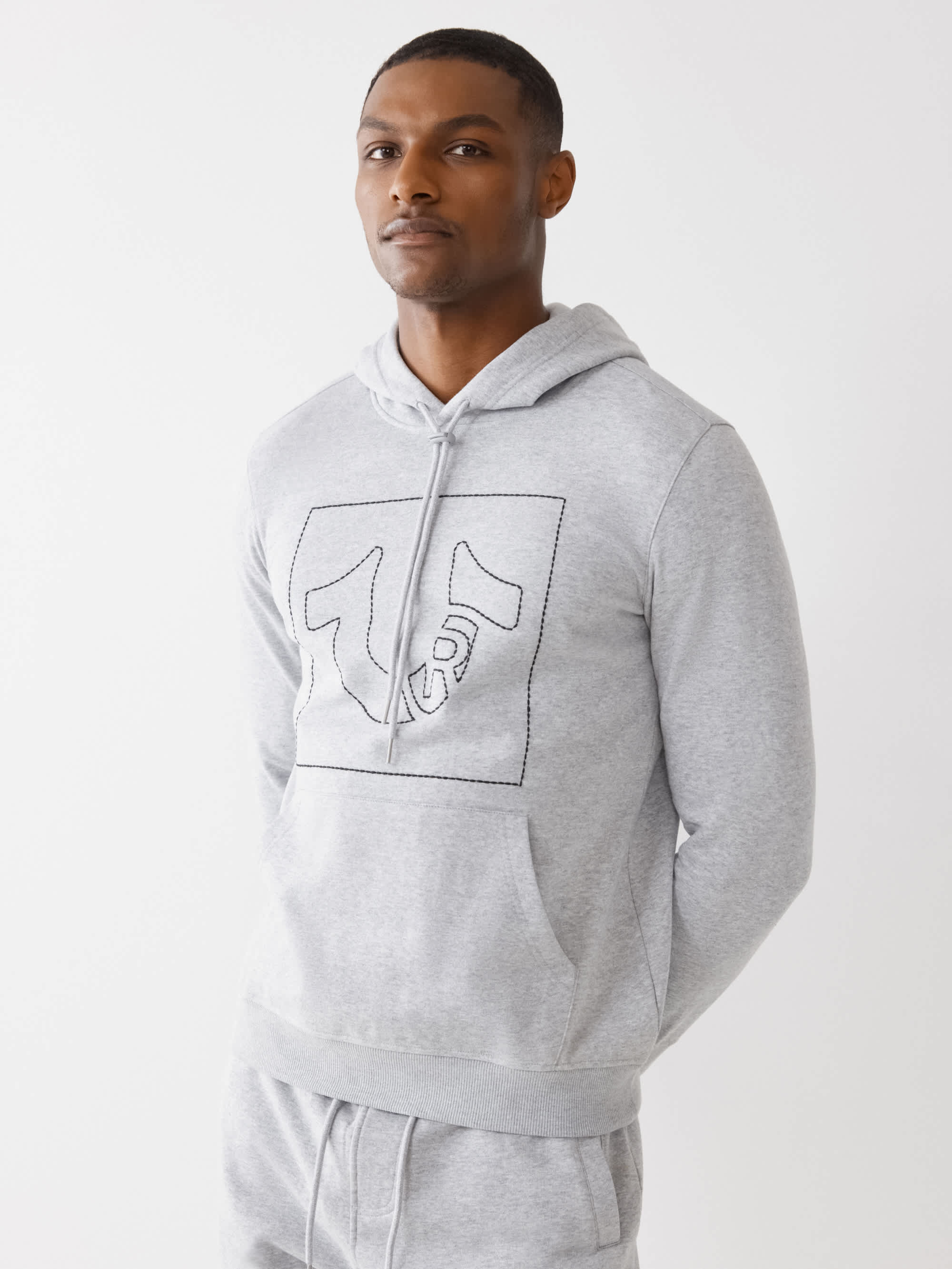 STITCH LOGO HOODIE