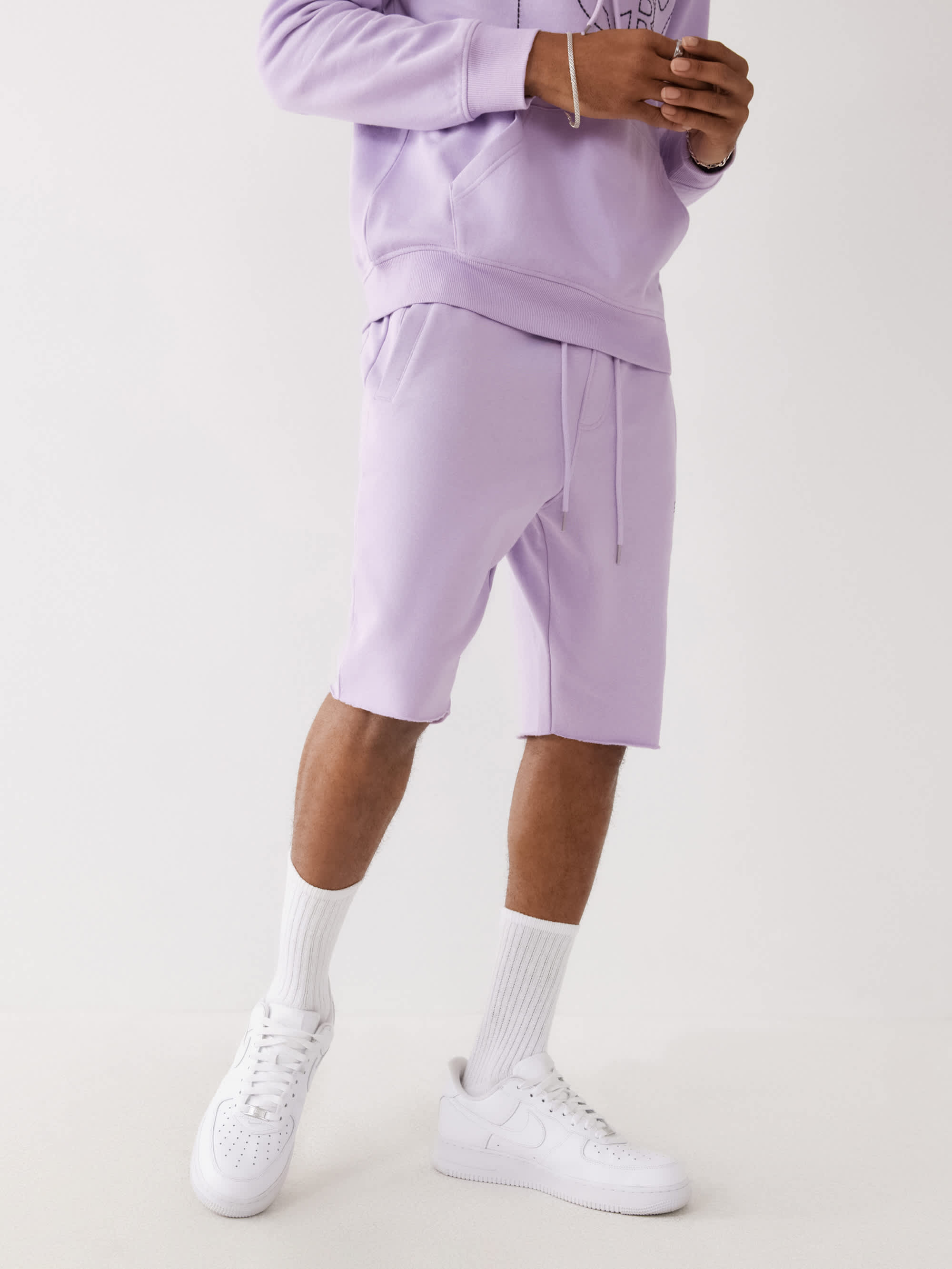 STITCH LOGO SWEAT SHORT