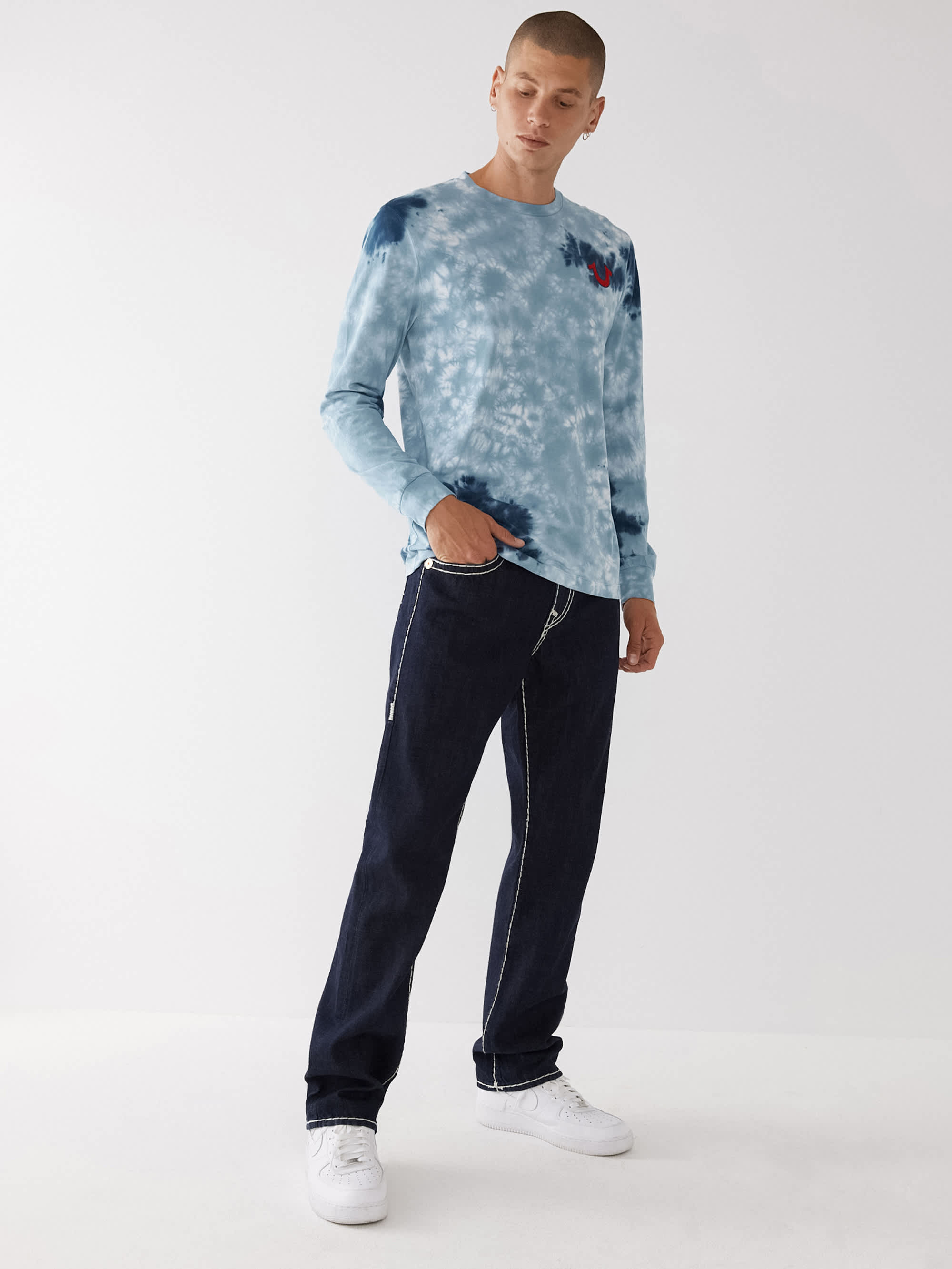 RICKY SUPER T STITCH STRAIGHT JEAN, image 4