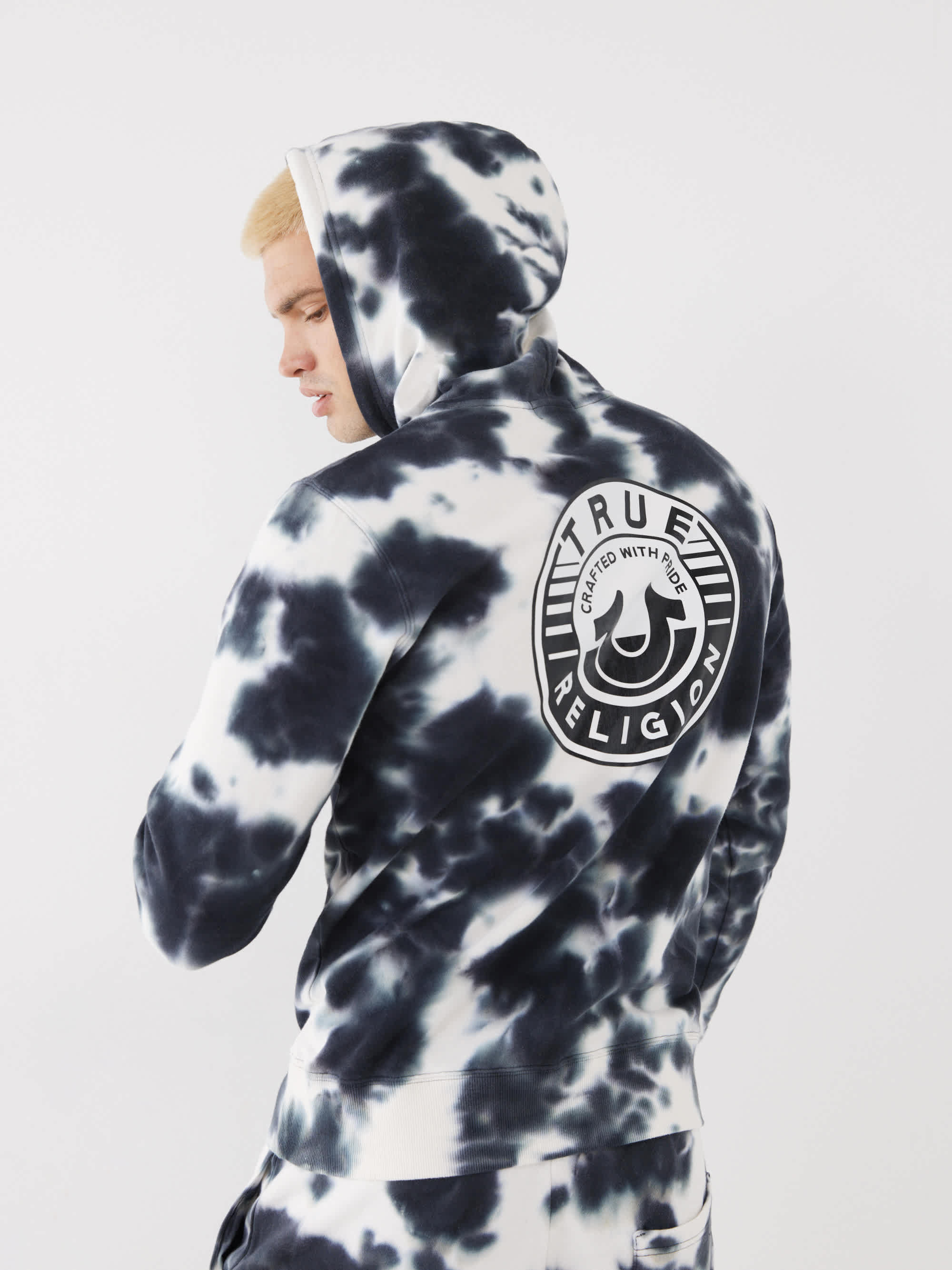 TIE DYE LOGO HOODIE