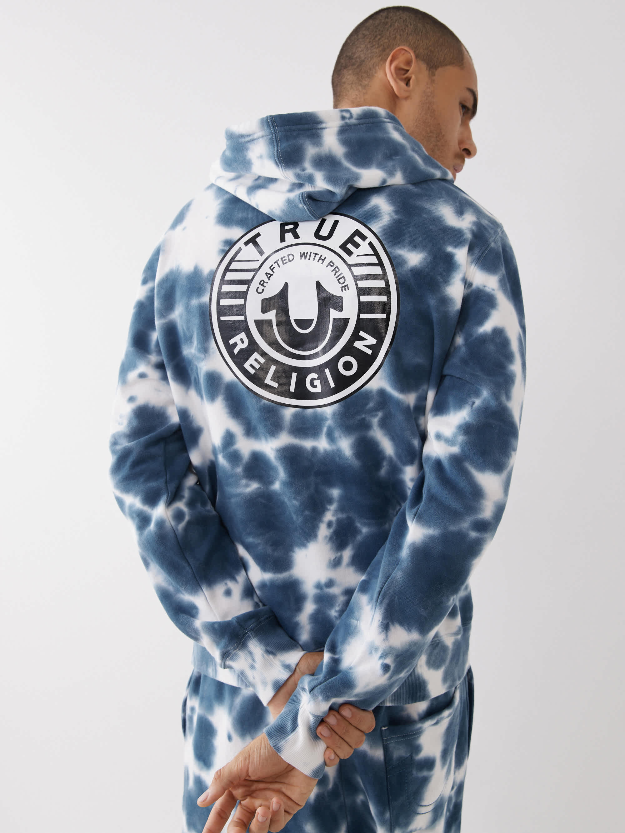 TIE DYE LOGO HOODIE