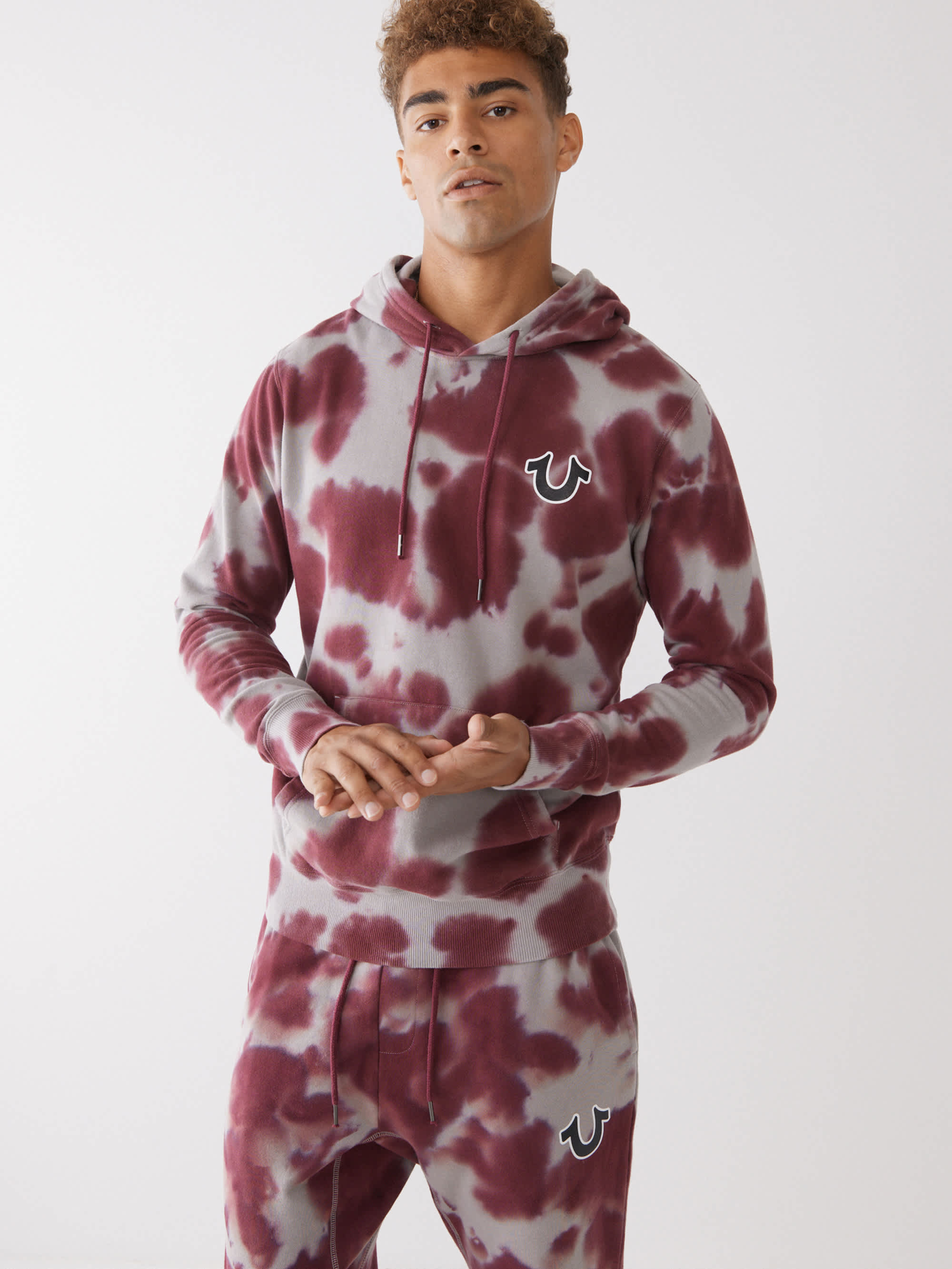 TIE DYE LOGO HOODIE