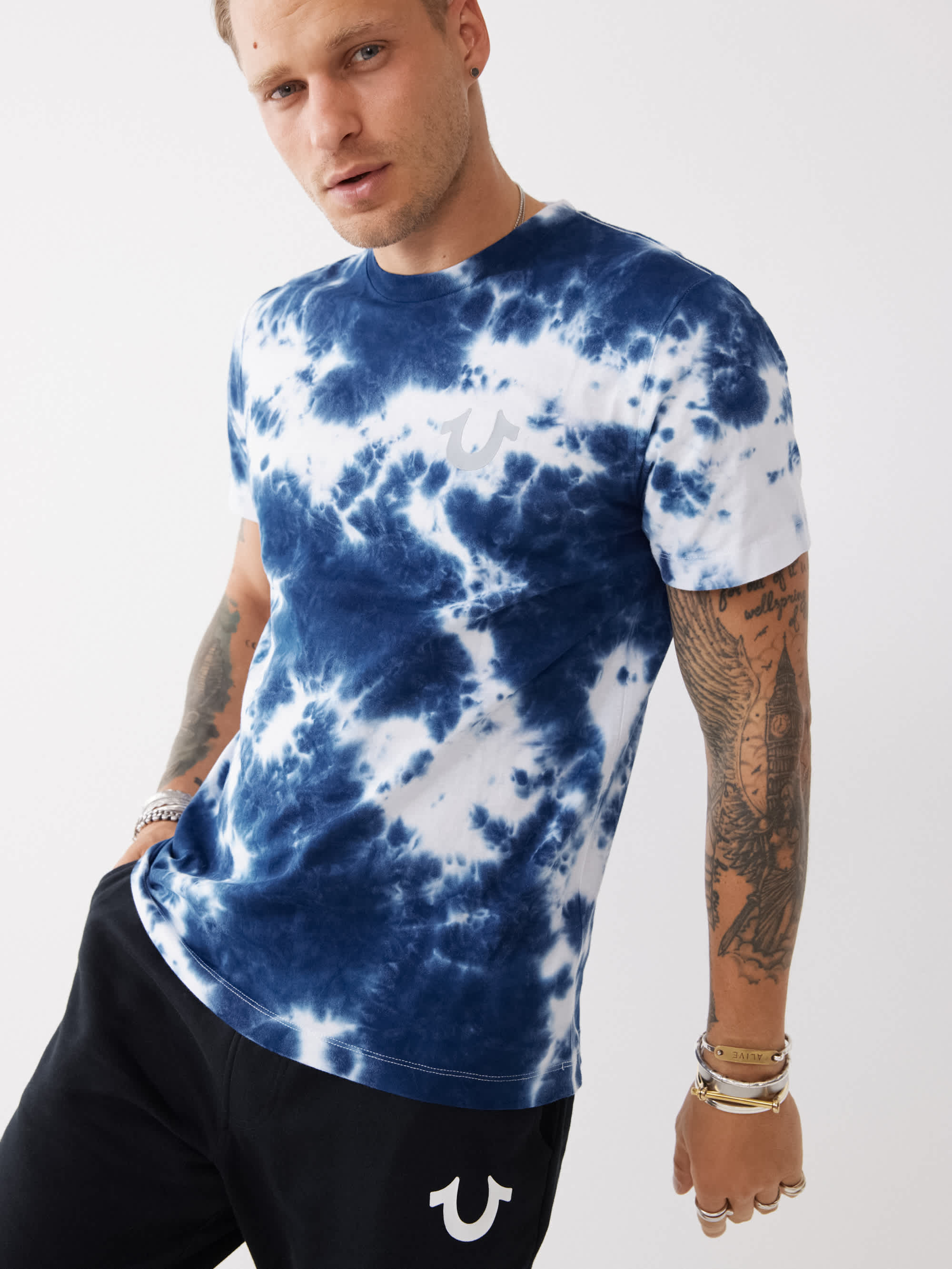 TIE DYE LOGO TEE