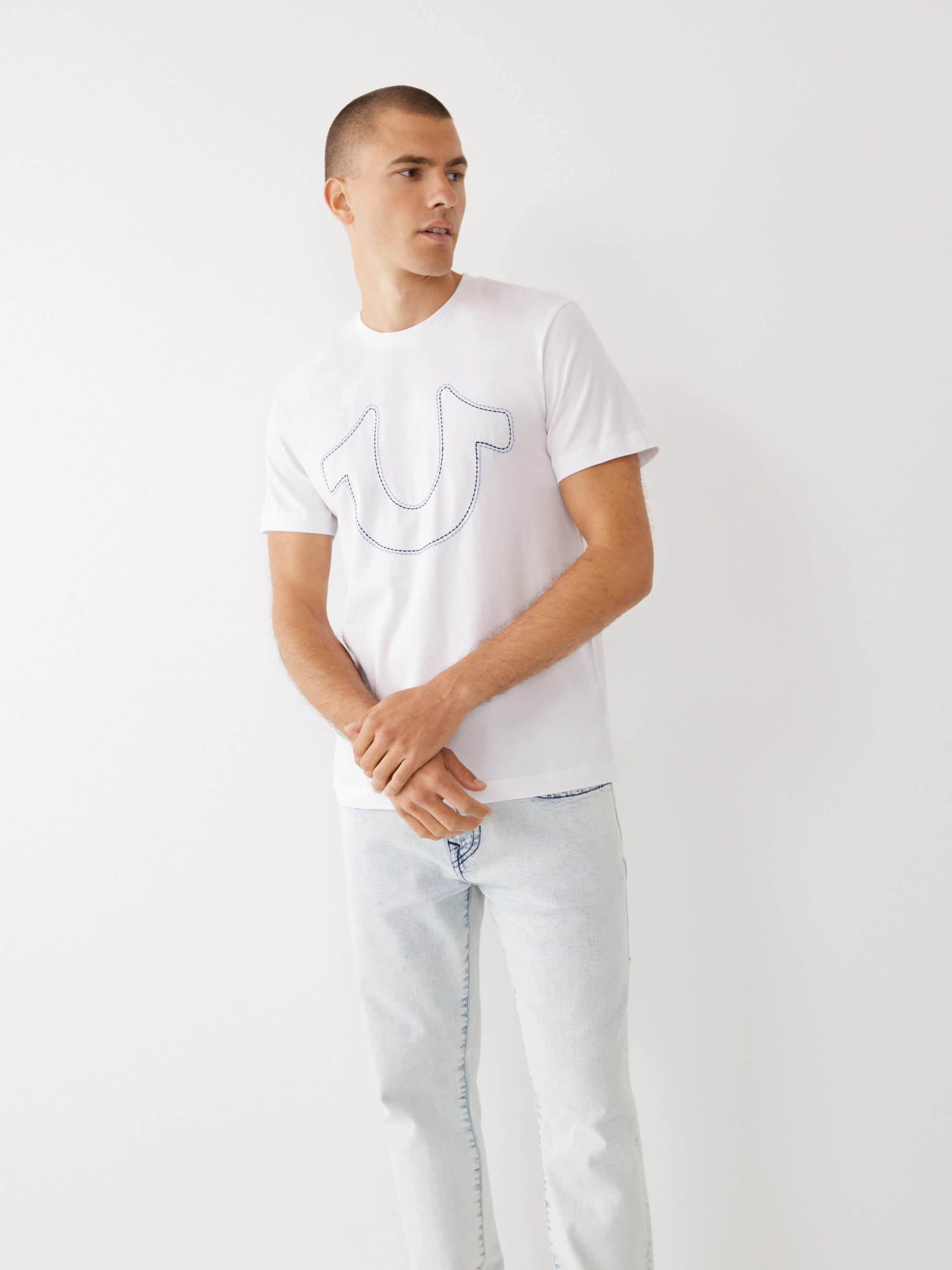 STITCH LOGO TEE