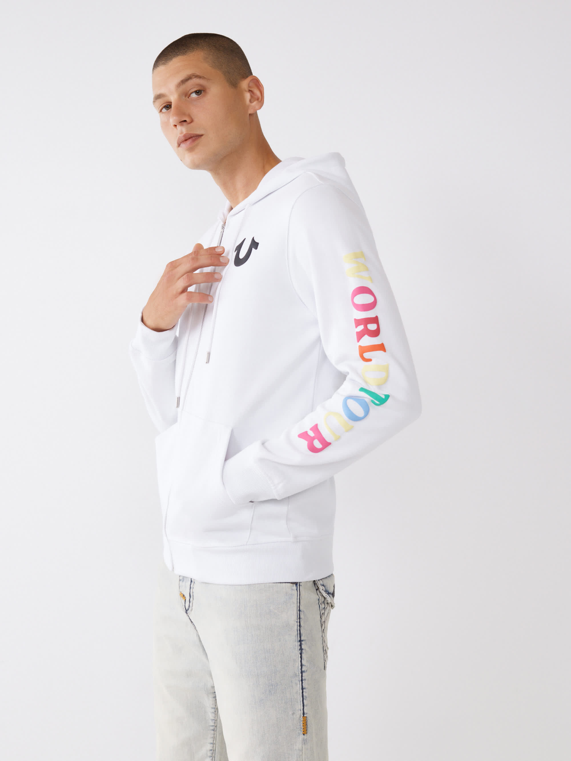 BUDDHA ZIP HOODIE