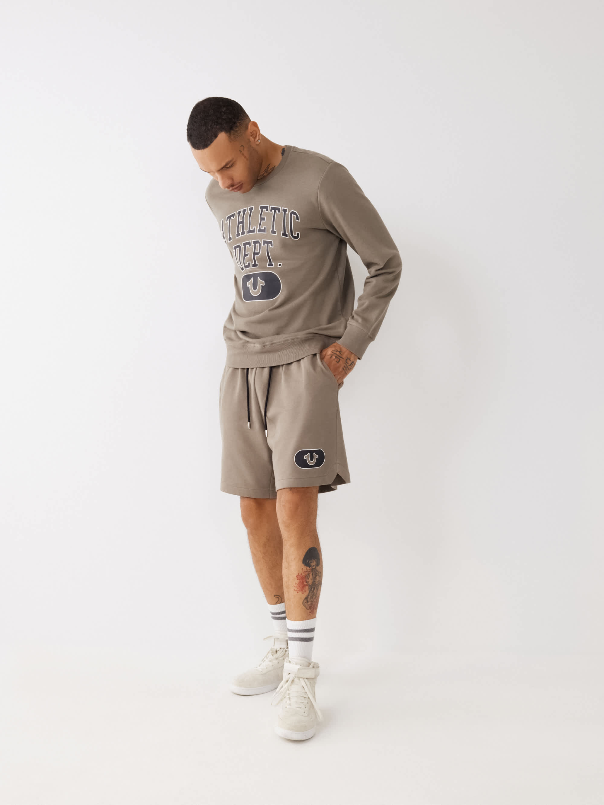 LOGO SWEAT SHORT