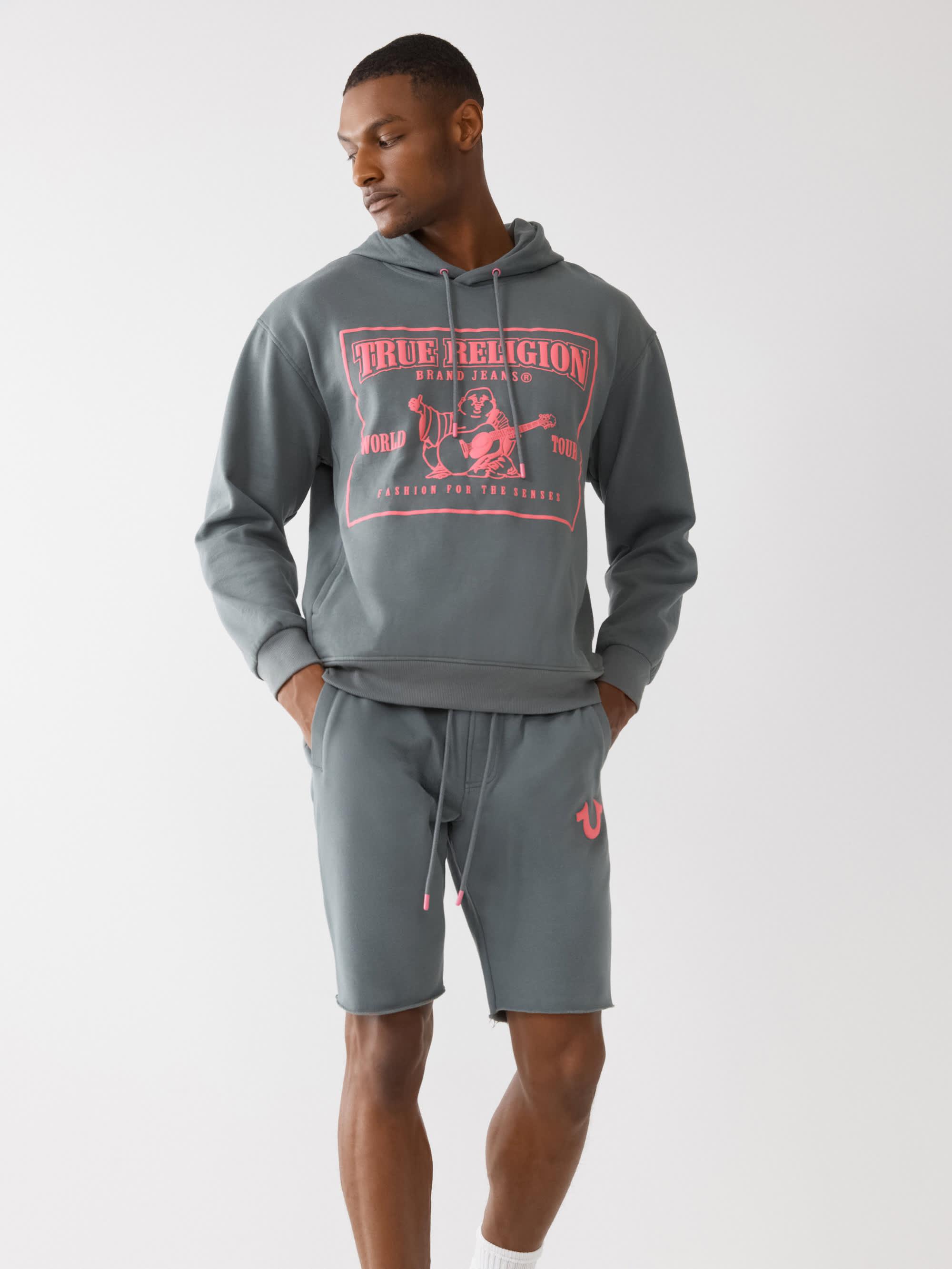 LOGO SWEAT SHORT