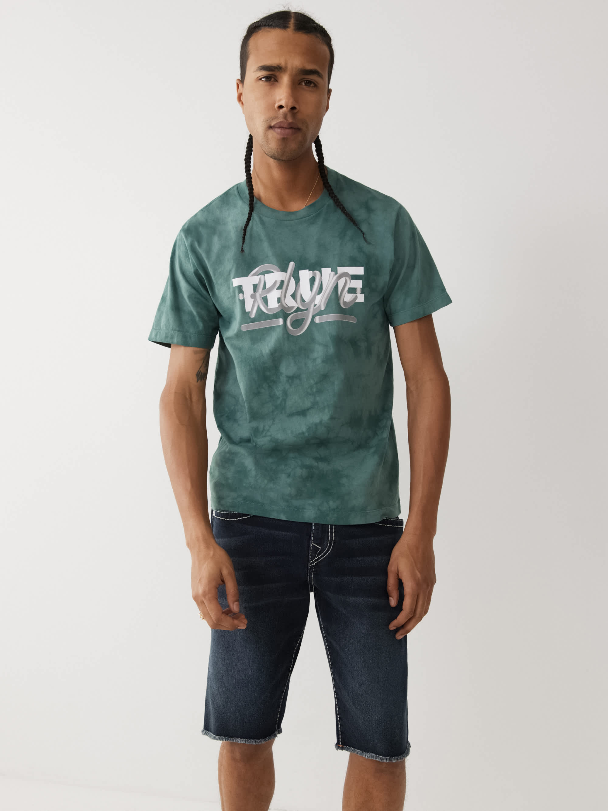 TIE DYE LOGO TEE