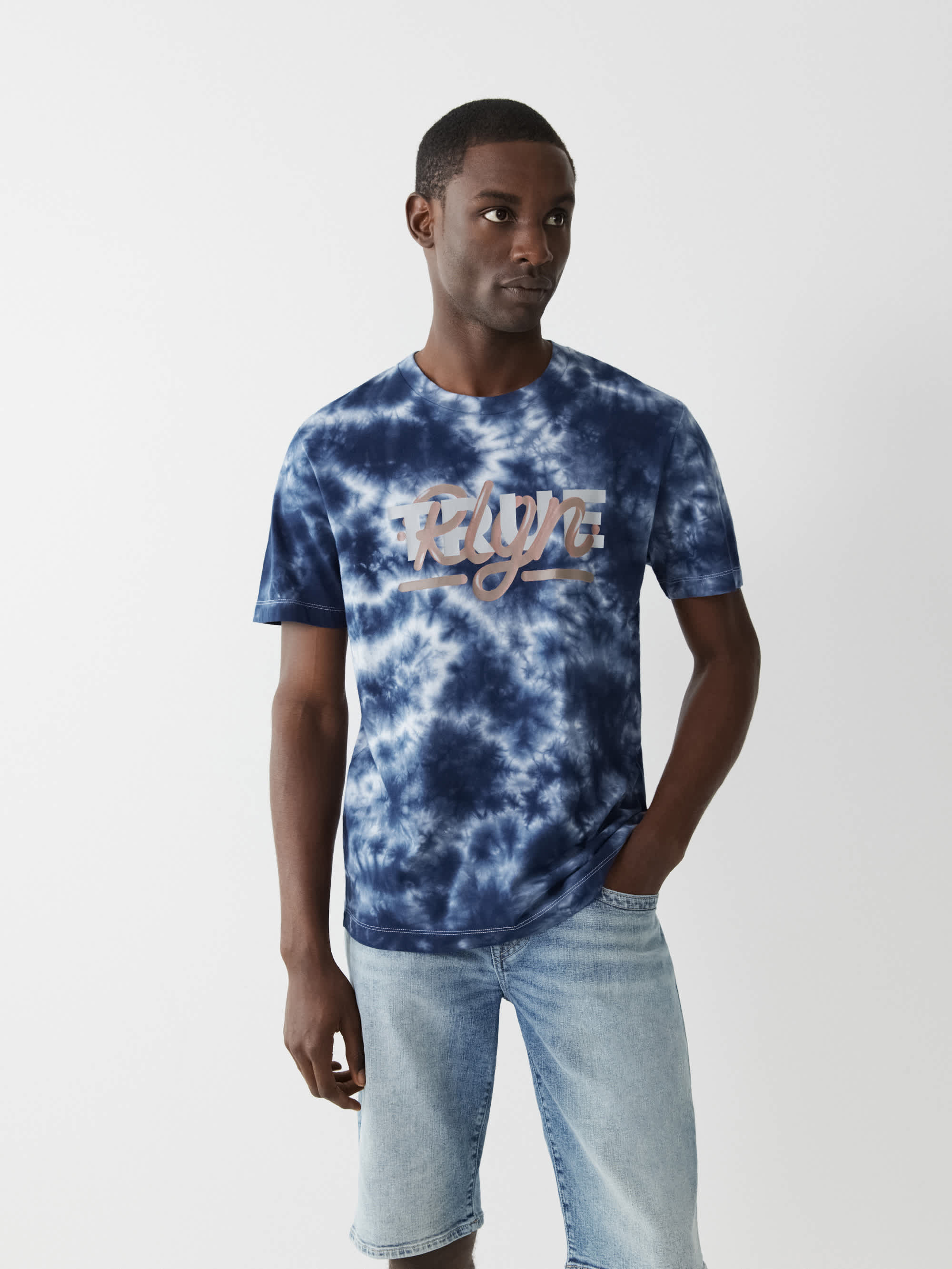 TIE DYE LOGO TEE