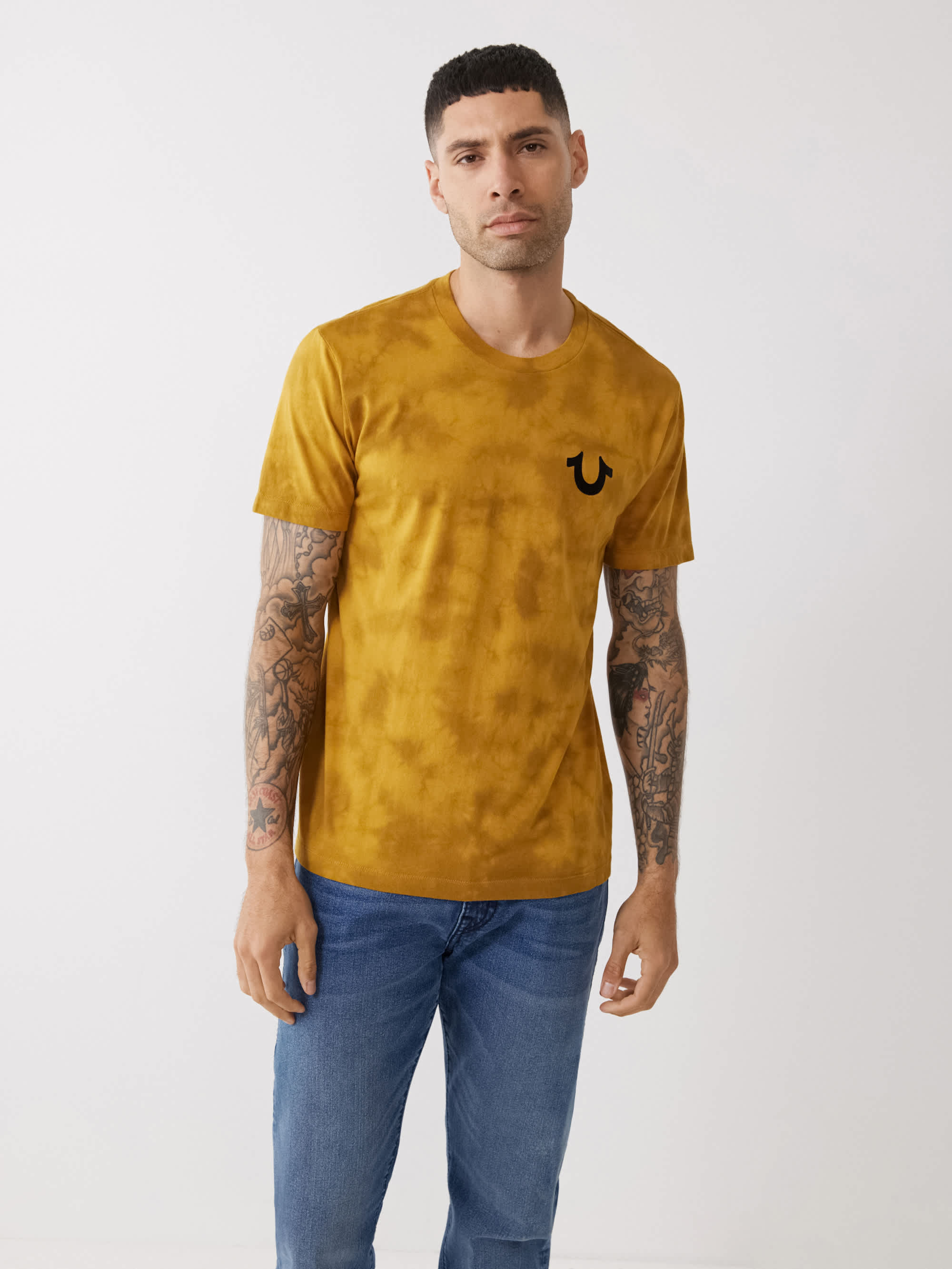 TIE DYE LOGO TEE