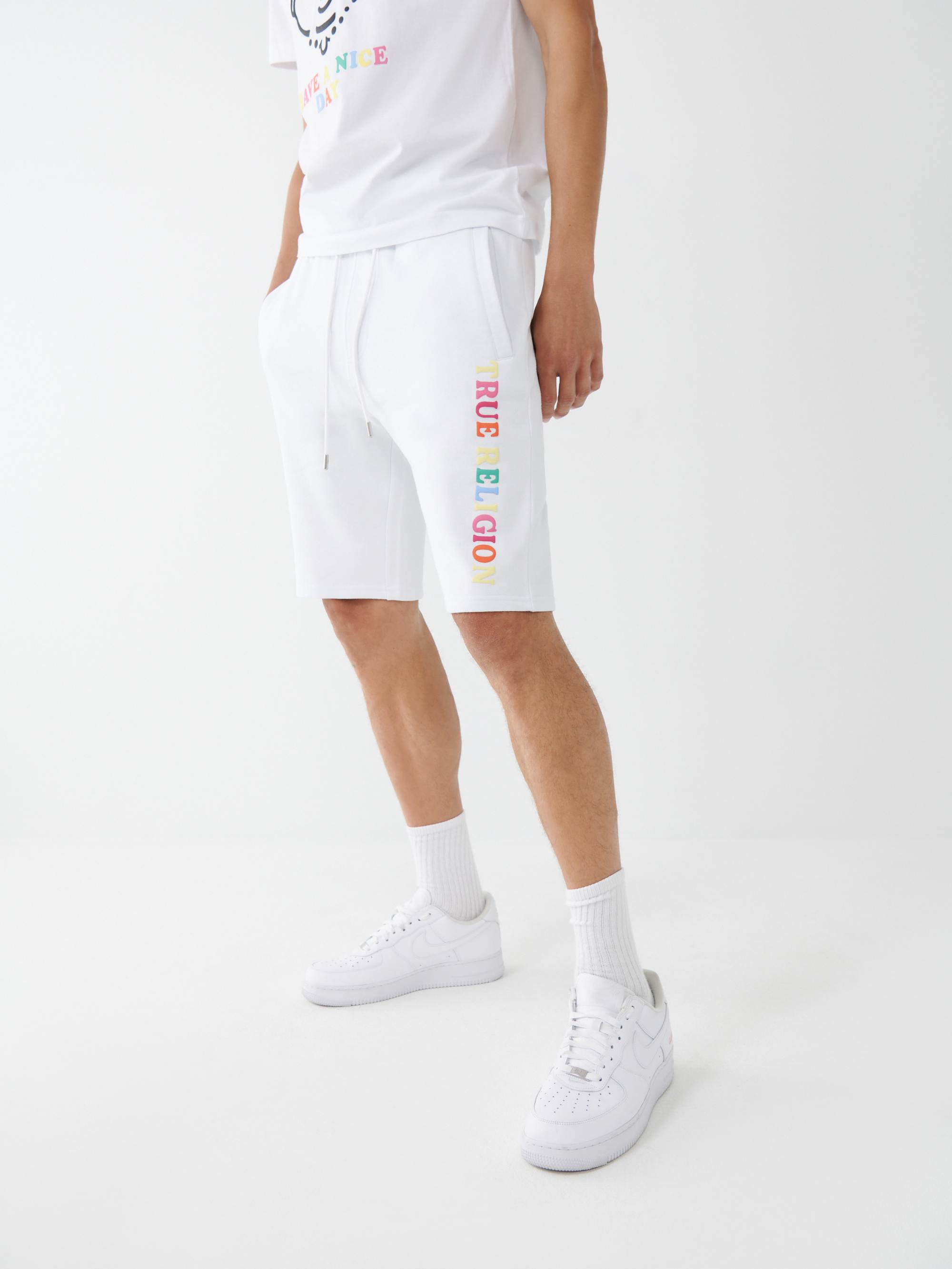 LOGO SWEAT SHORT