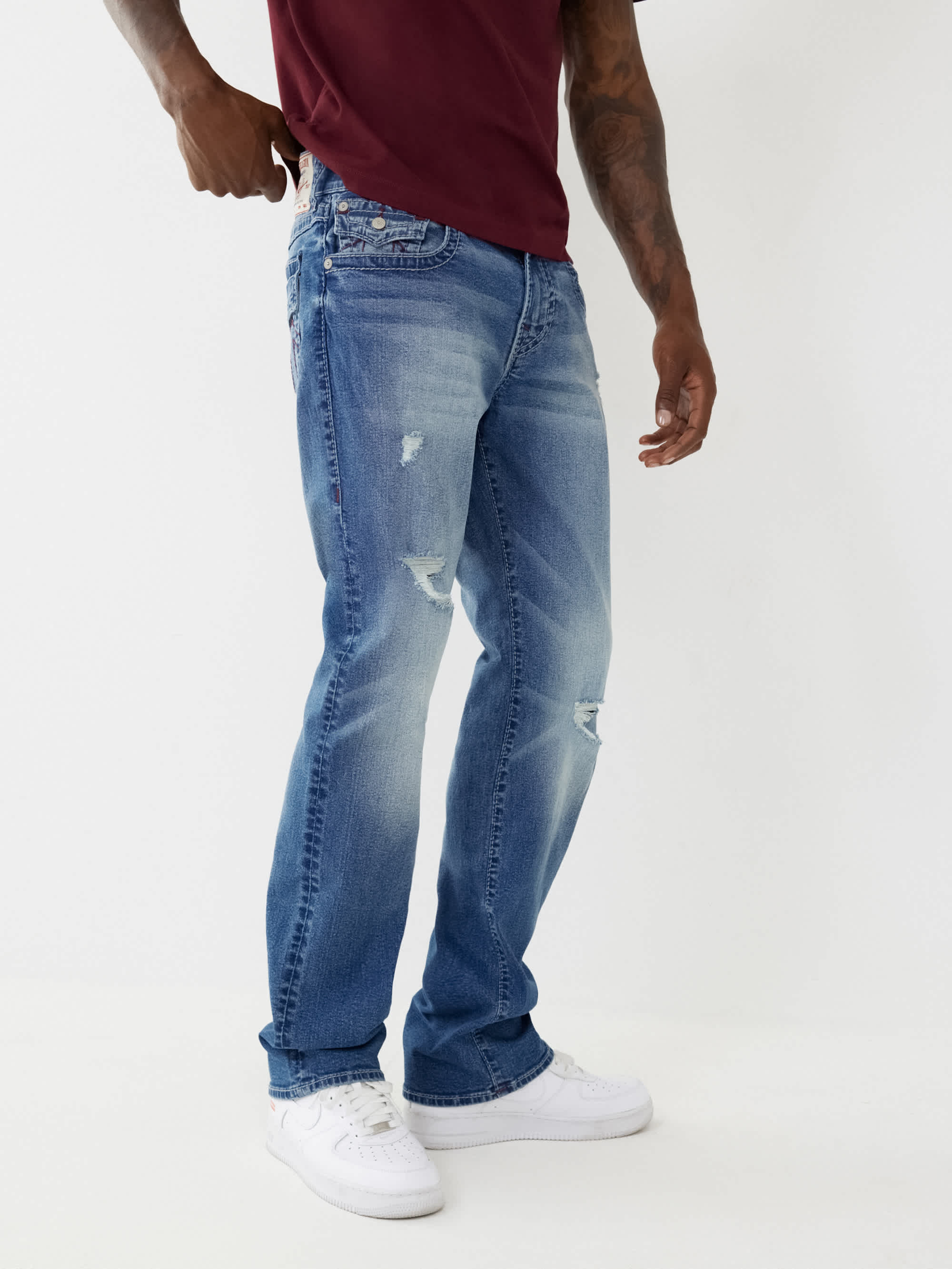 RICKY BIG T STITCH STRAIGHT JEAN