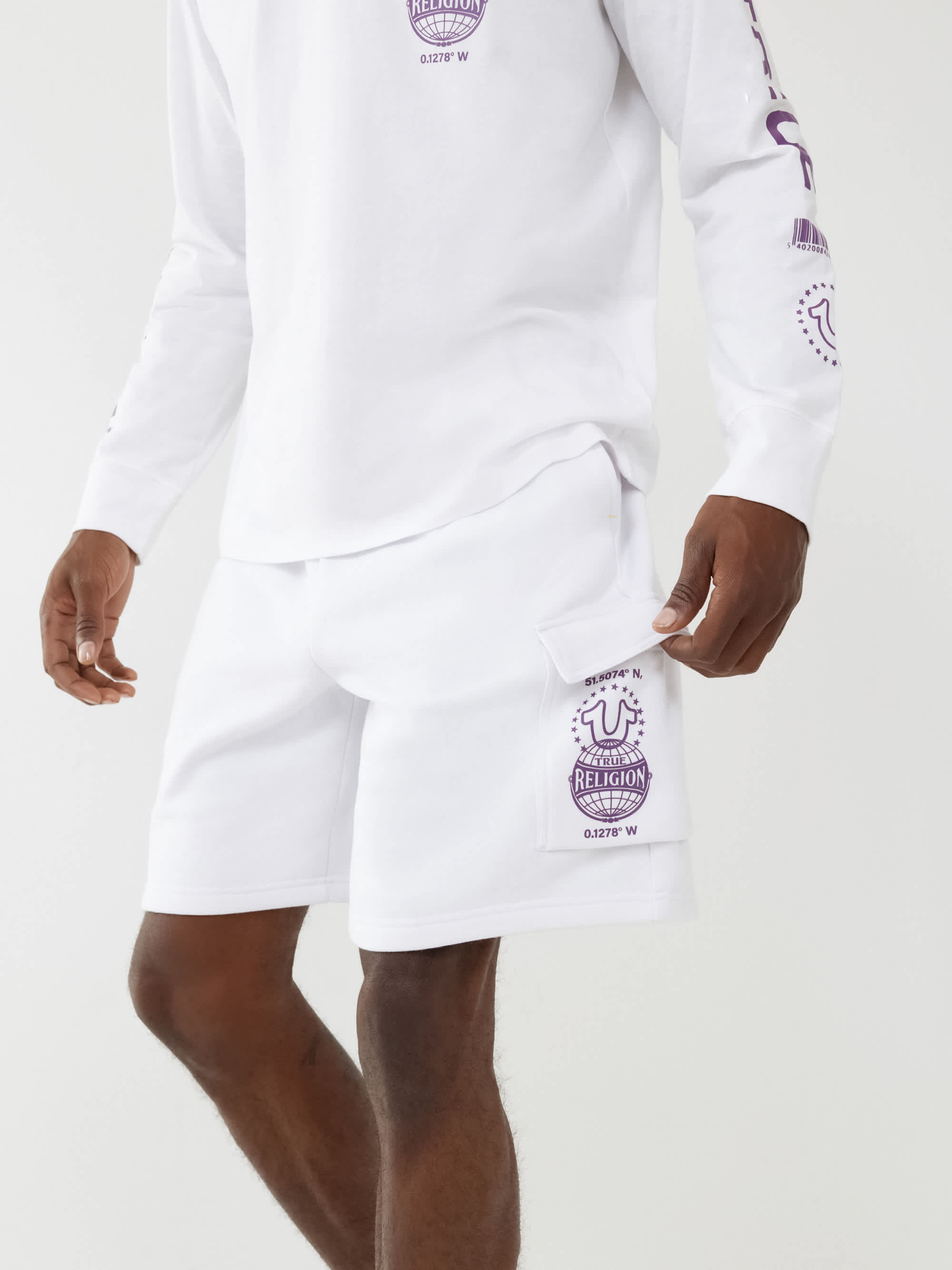 CARGO SWEAT SHORT