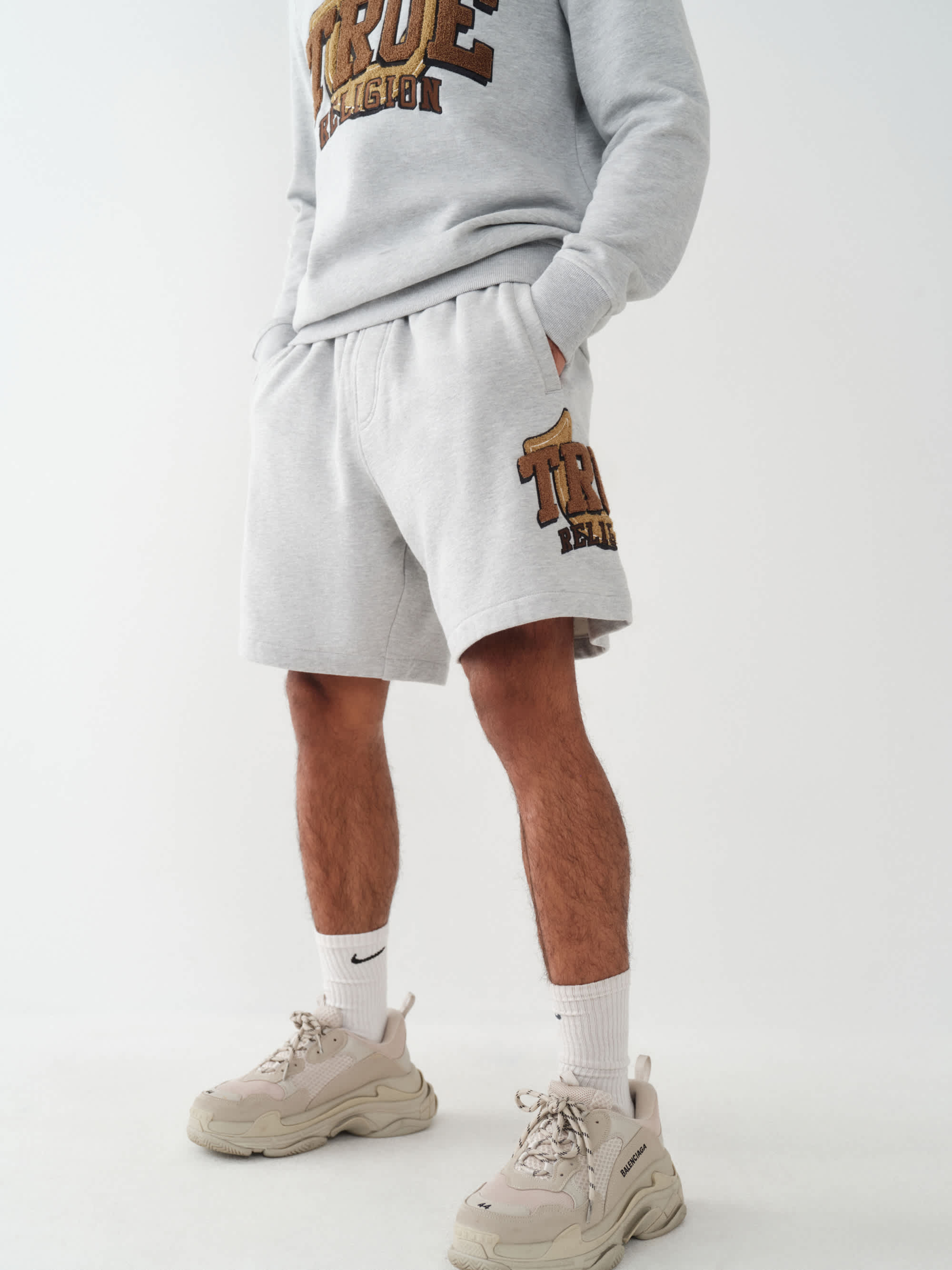TRUE LOGO RELAXED SWEAT SHORT