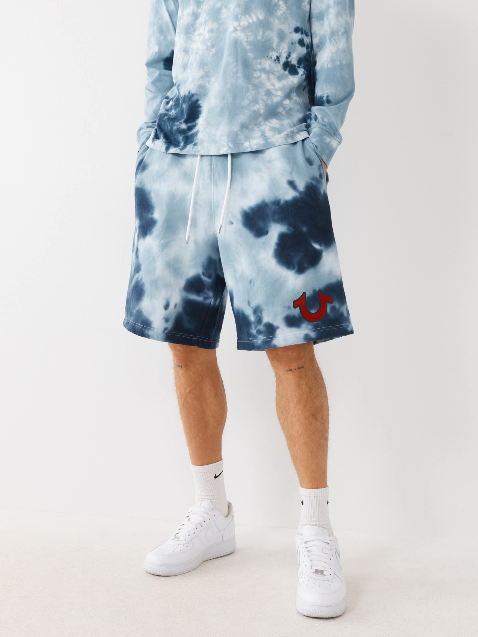 TIE DYE SWEAT SHORT