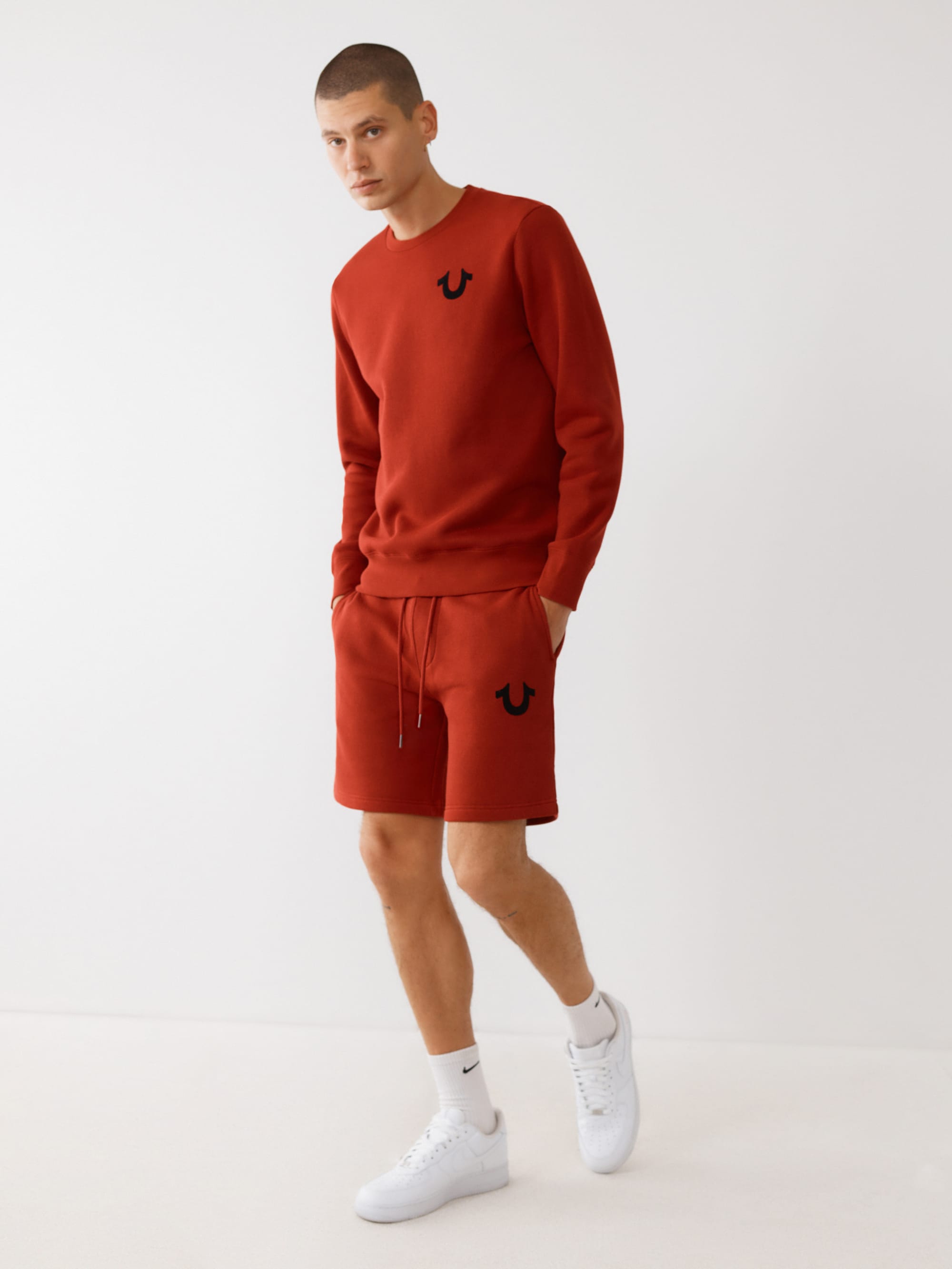 LOGO SWEAT SHORT