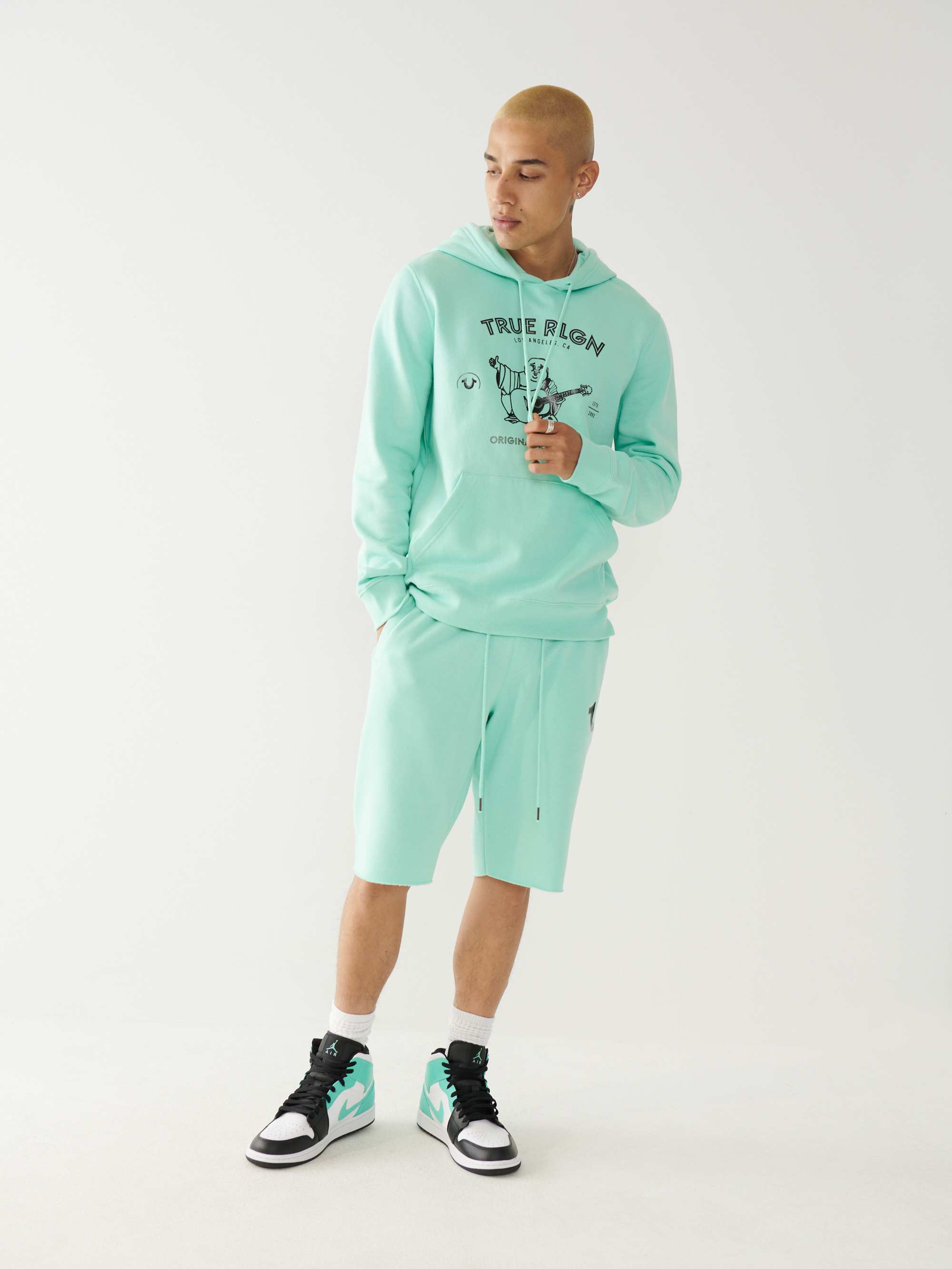 LOGO SWEAT SHORT