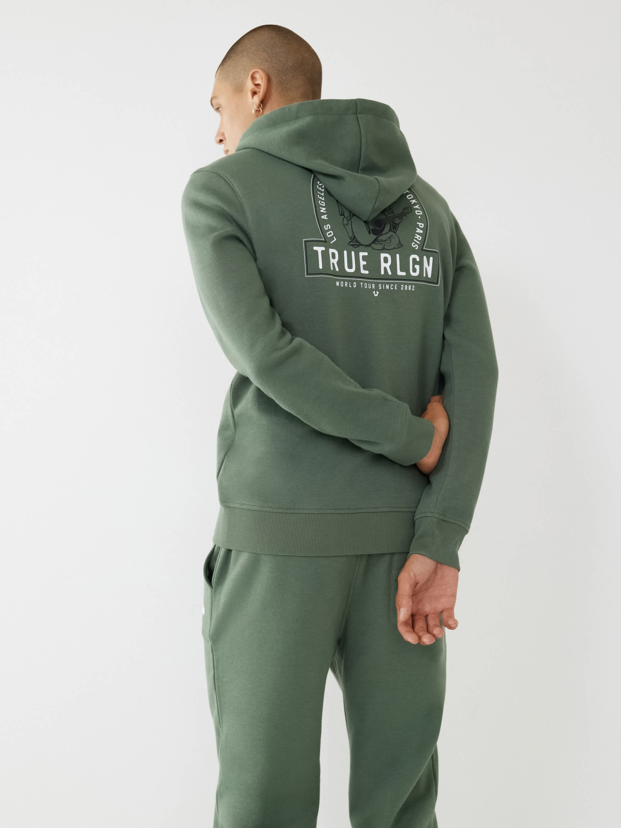 BUDDHA ZIP HOODIE