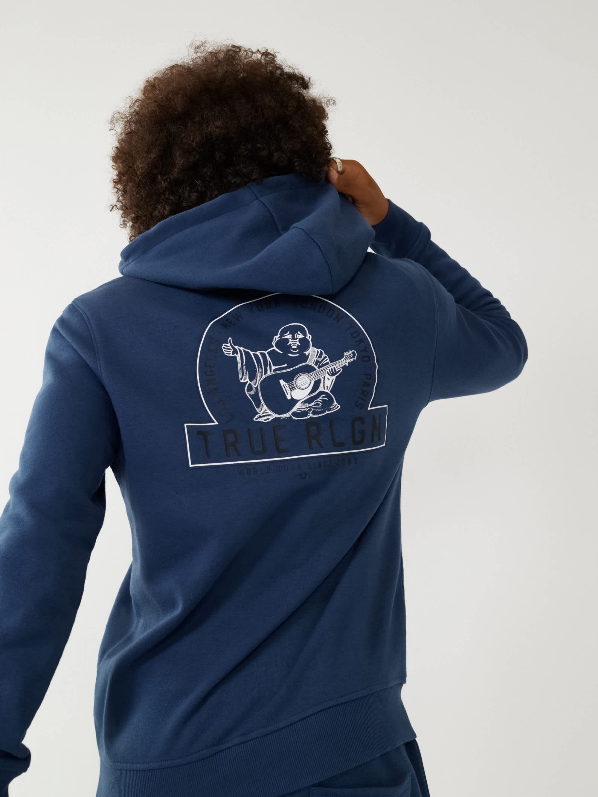 BUDDHA ZIP HOODIE