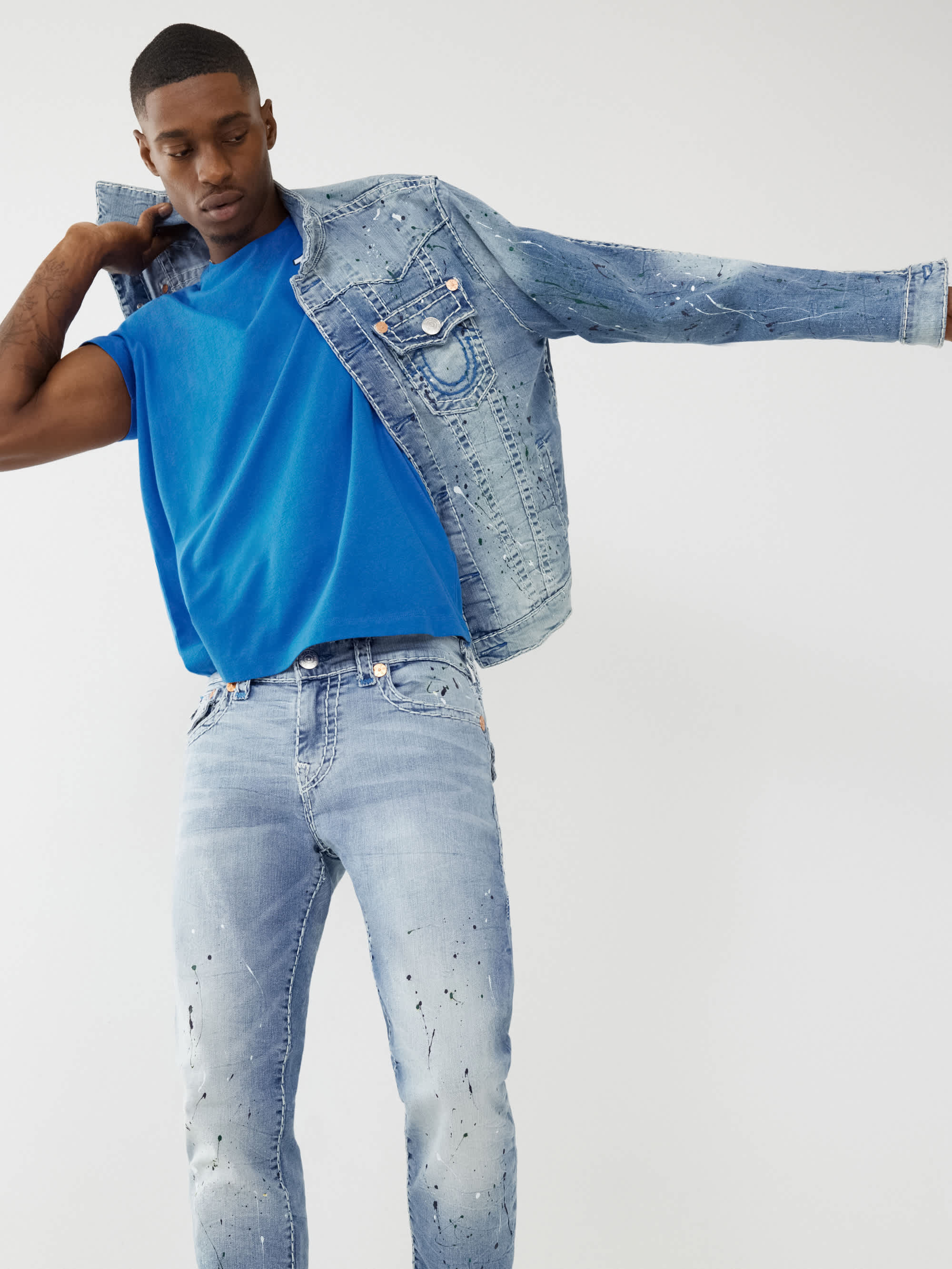 JIMMY VINTAGE SUPER T DENIM JACKET